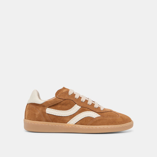 Rebel Pecan Suede Sneakers Dolce Vita Sale