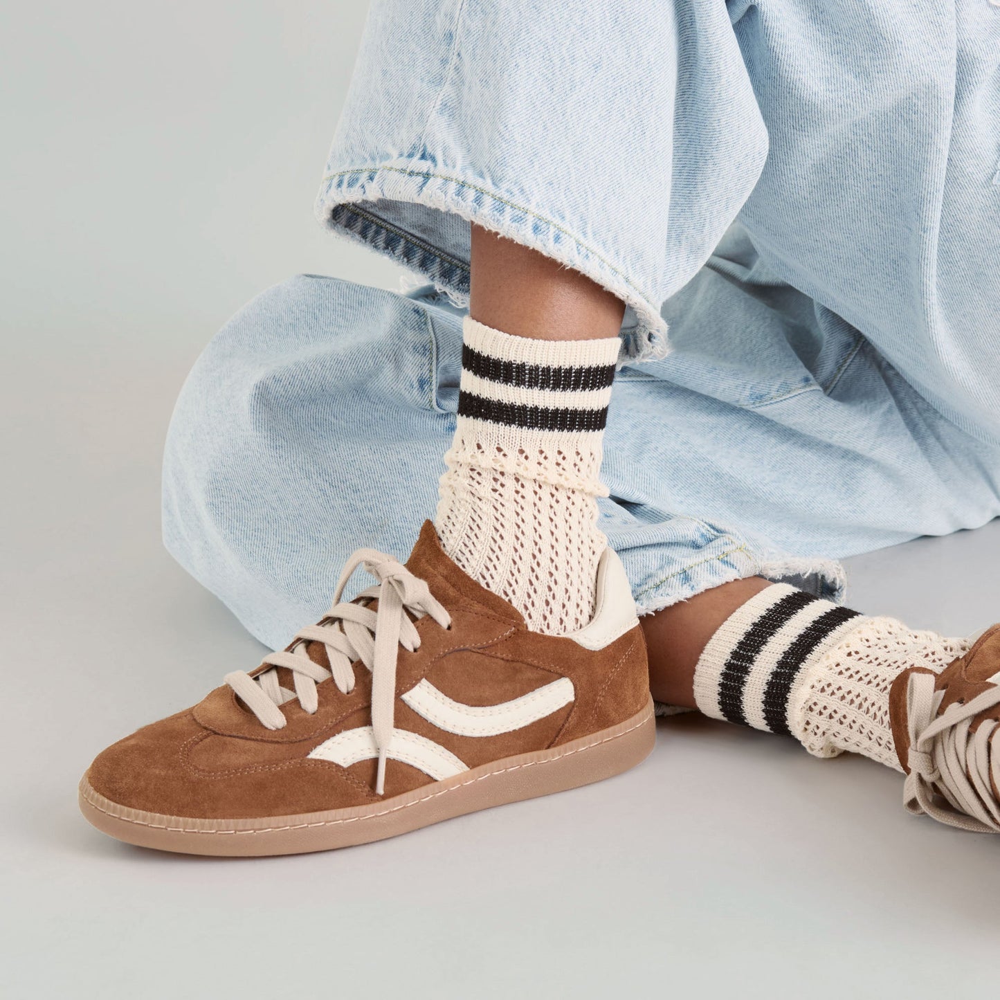 Rebel Pecan Suede Sneakers Dolce Vita Sale