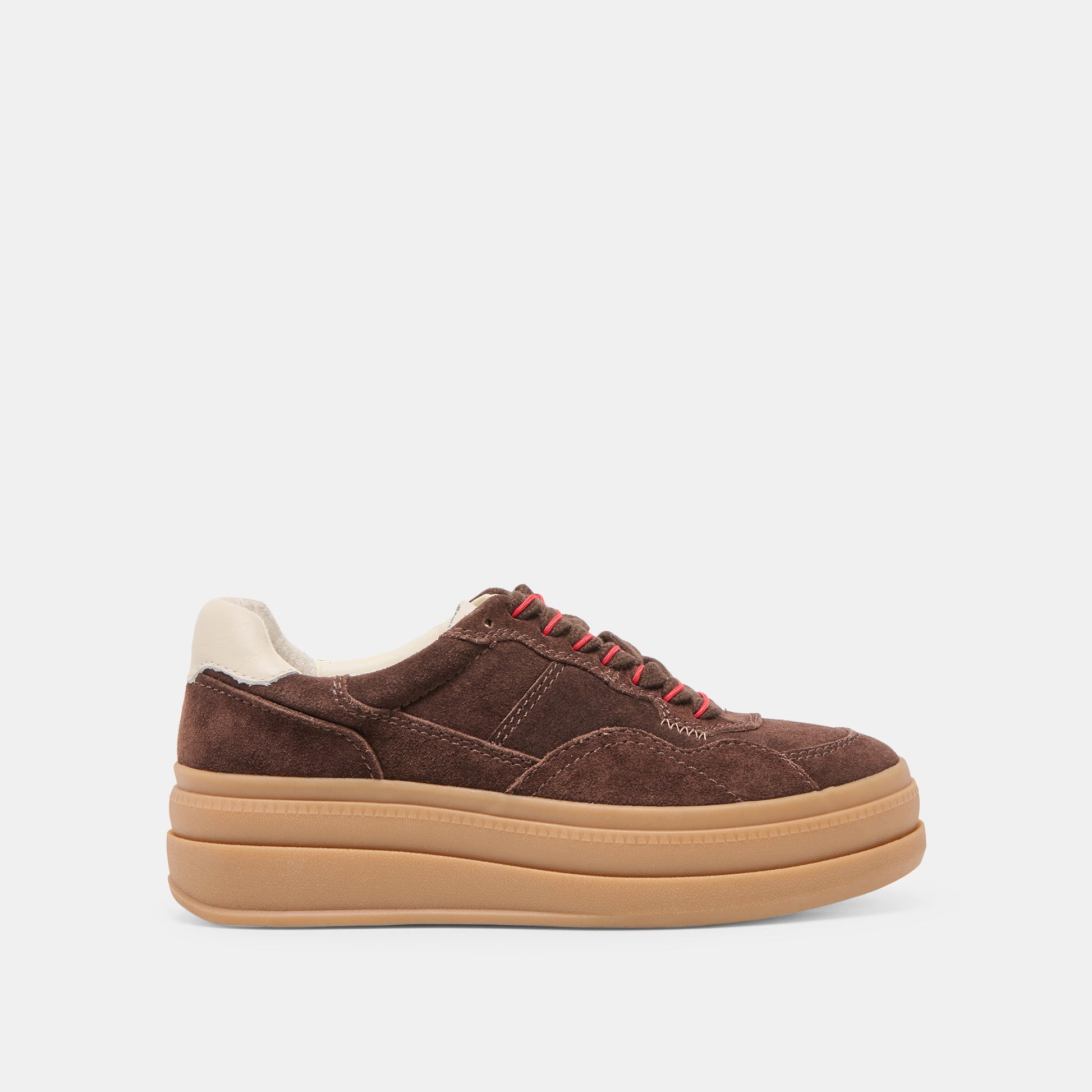 Naomy H2O Waterproof Dk Brown Suede Sneakers Dolce Vita Discount