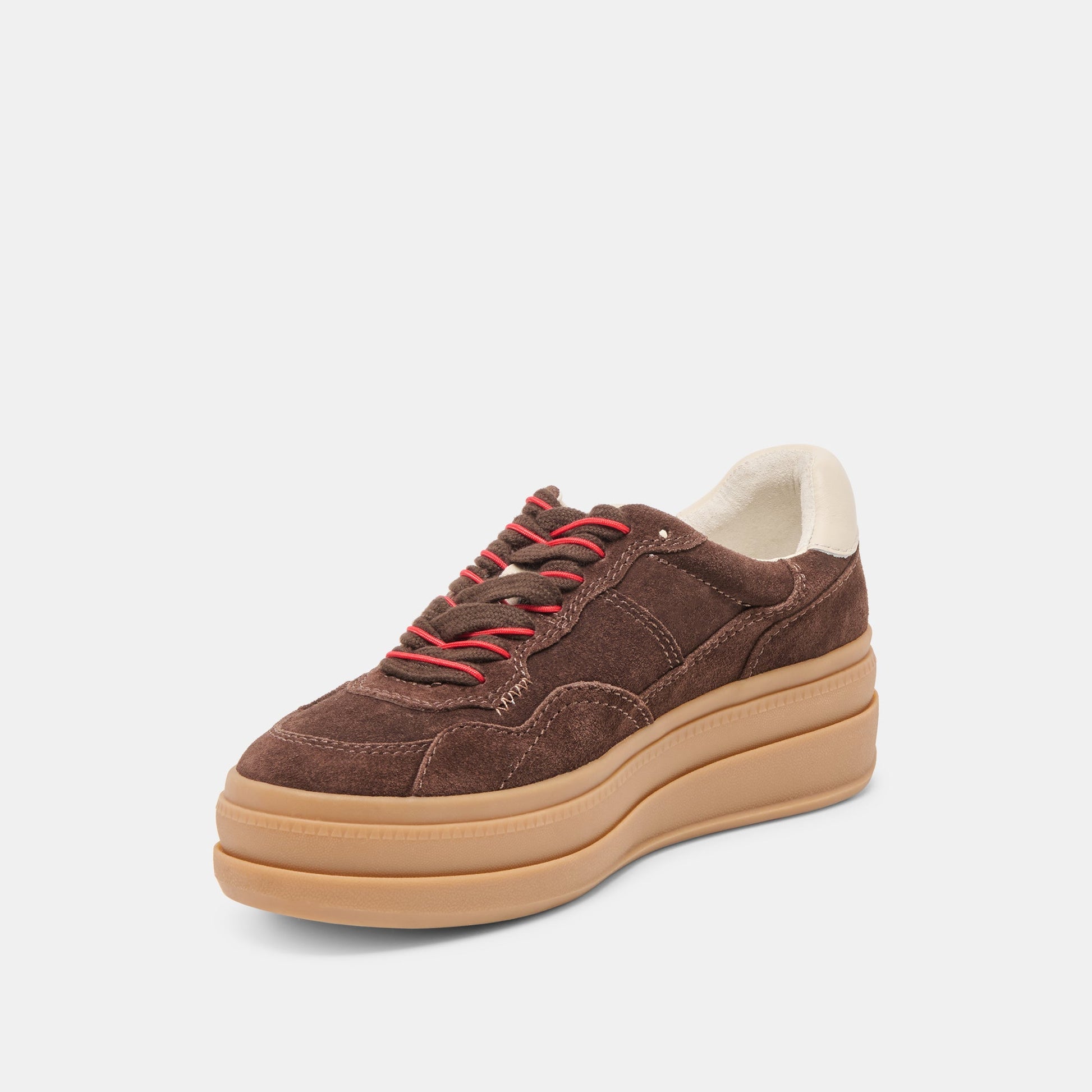 Naomy H2O Waterproof Dk Brown Suede Sneakers Dolce Vita Discount