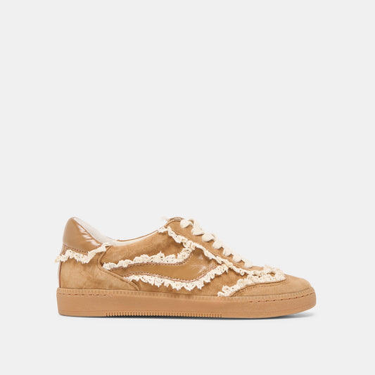 Notice Lace Lt Brown Suede Sneakers Dolce Vita Online