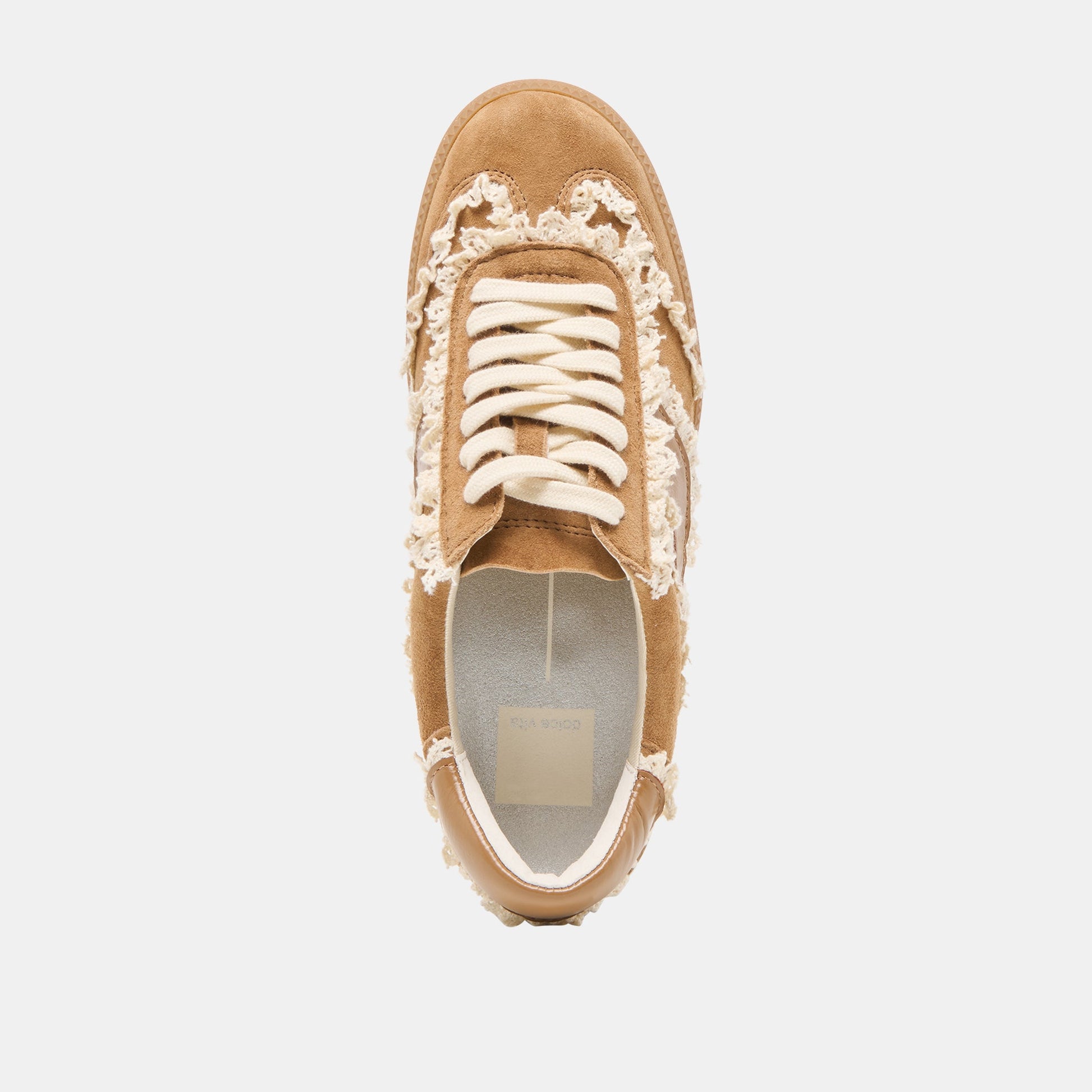 Notice Lace Lt Brown Suede Sneakers Dolce Vita Online
