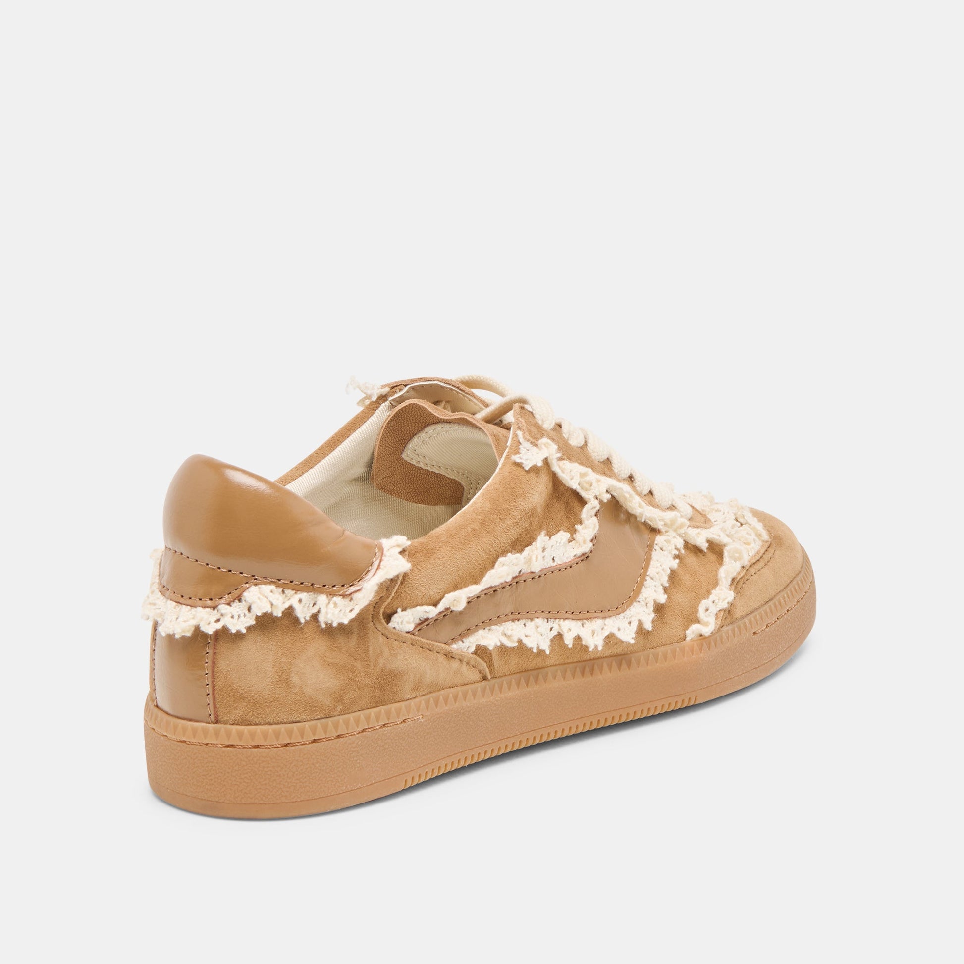 Notice Lace Lt Brown Suede Sneakers Dolce Vita Online