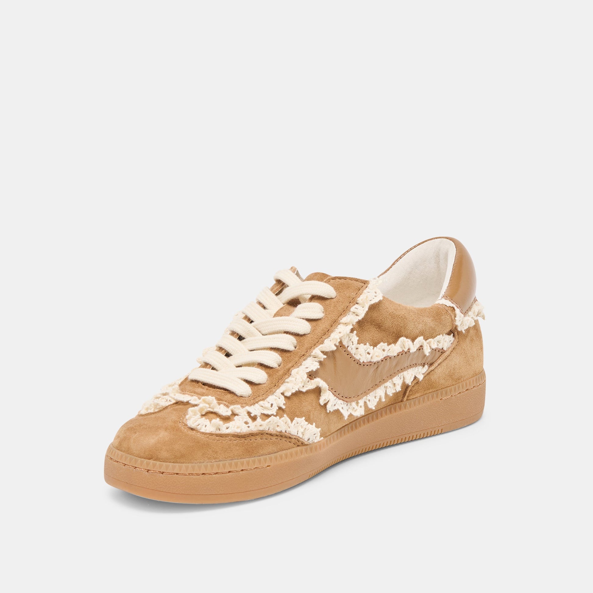 Notice Lace Lt Brown Suede Sneakers Dolce Vita Online