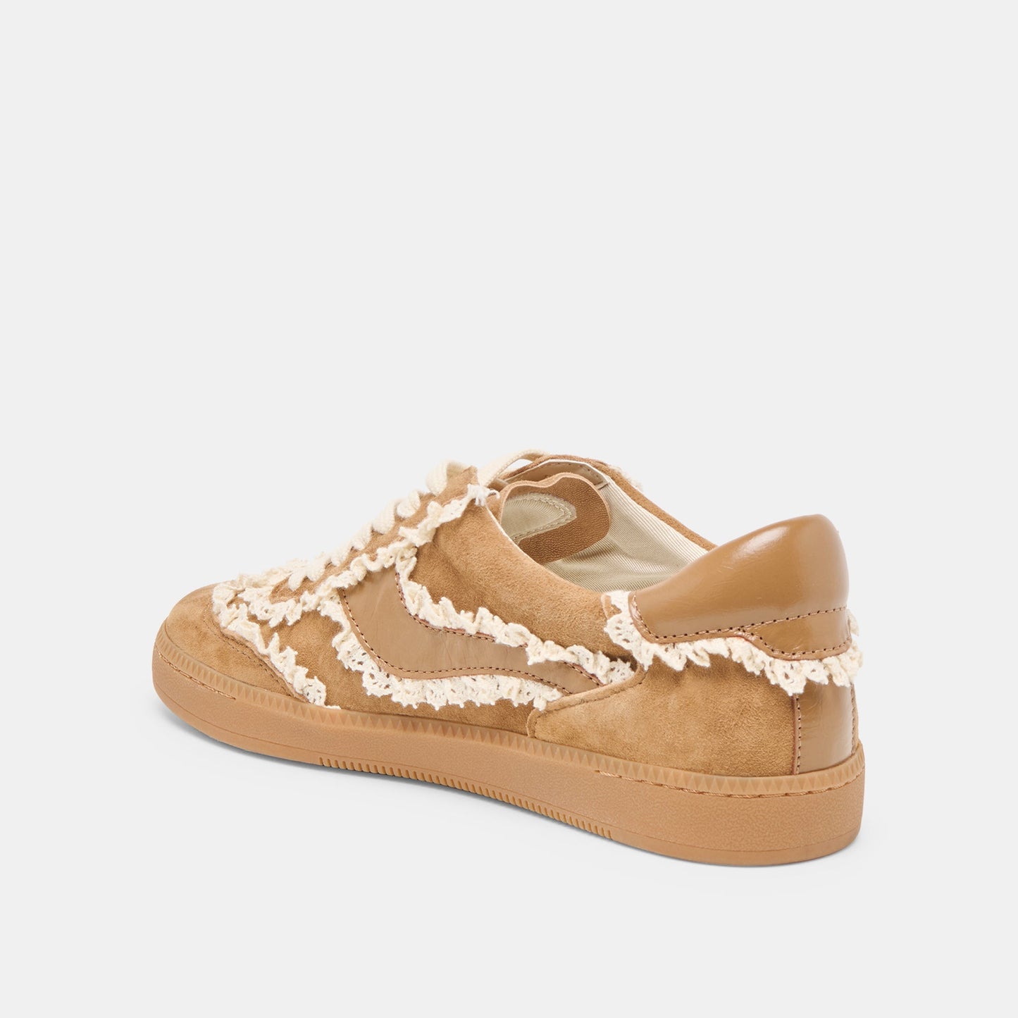 Notice Lace Lt Brown Suede Sneakers Dolce Vita Online