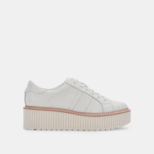 TIGER SNEAKERS WHITE LEATHER
 – Dolce Vita Dolce Vita Sale