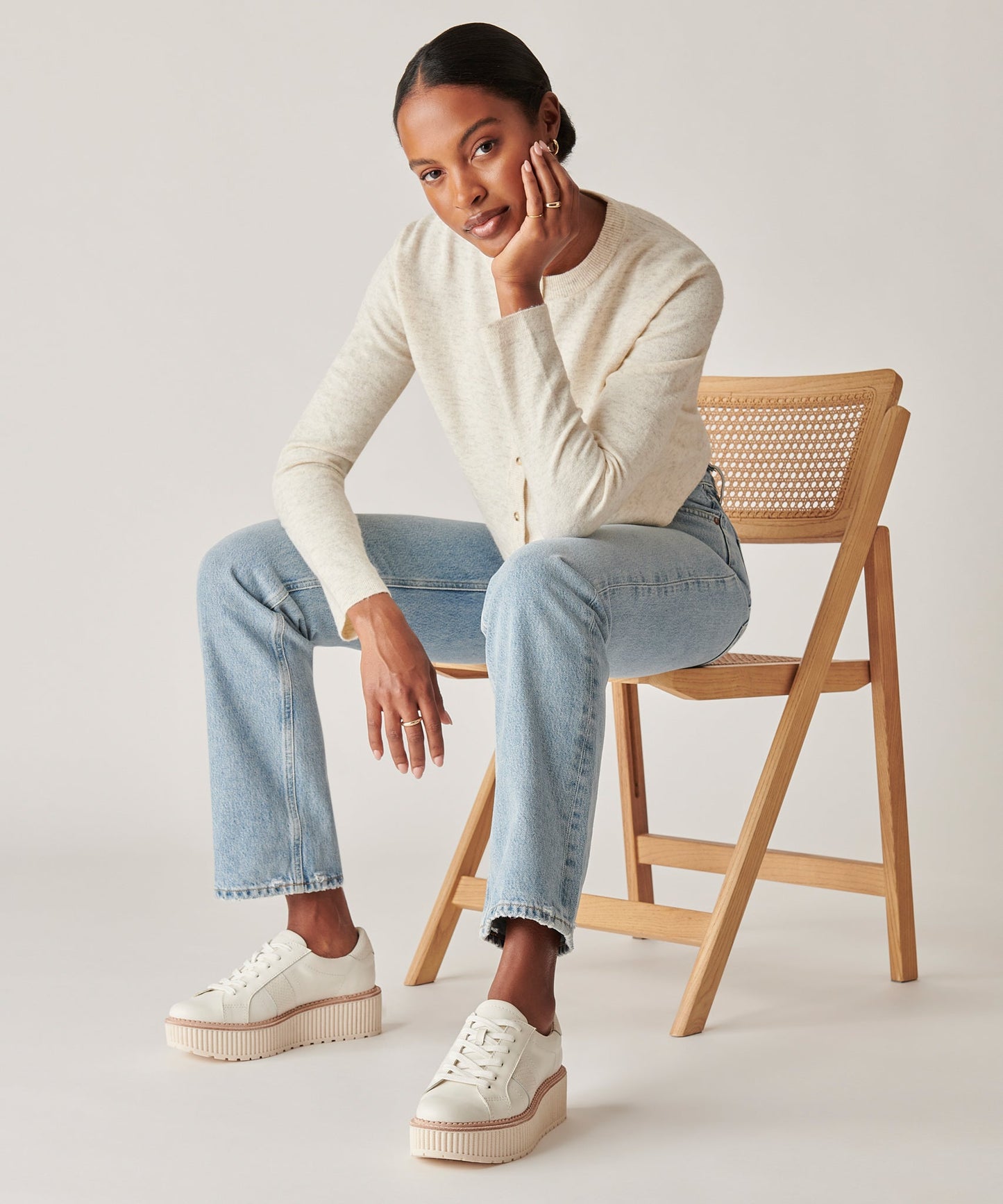 TIGER SNEAKERS WHITE LEATHER
 – Dolce Vita Dolce Vita Sale
