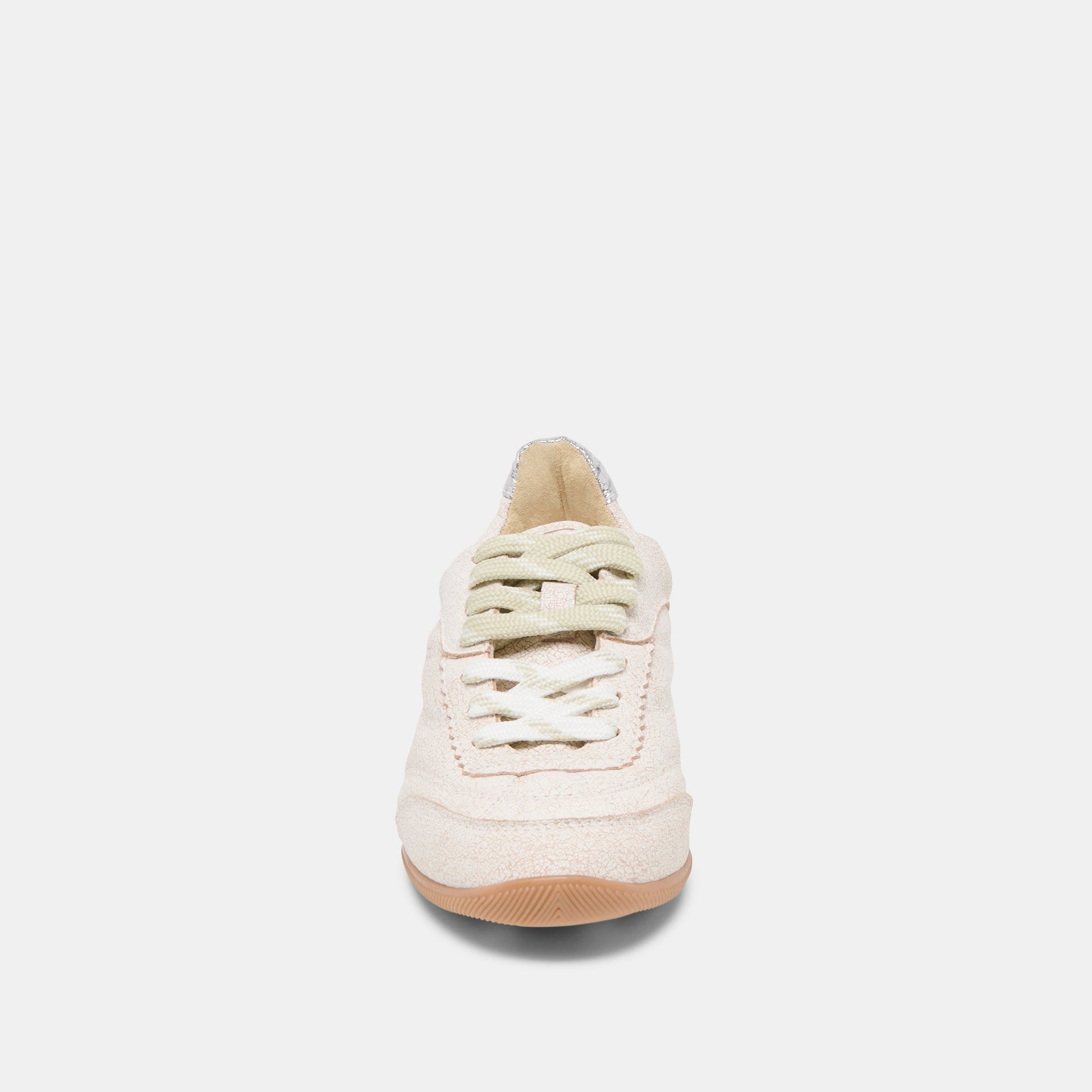 Laini Off White Crackled Leather Sneakers Dolce Vita Outlet