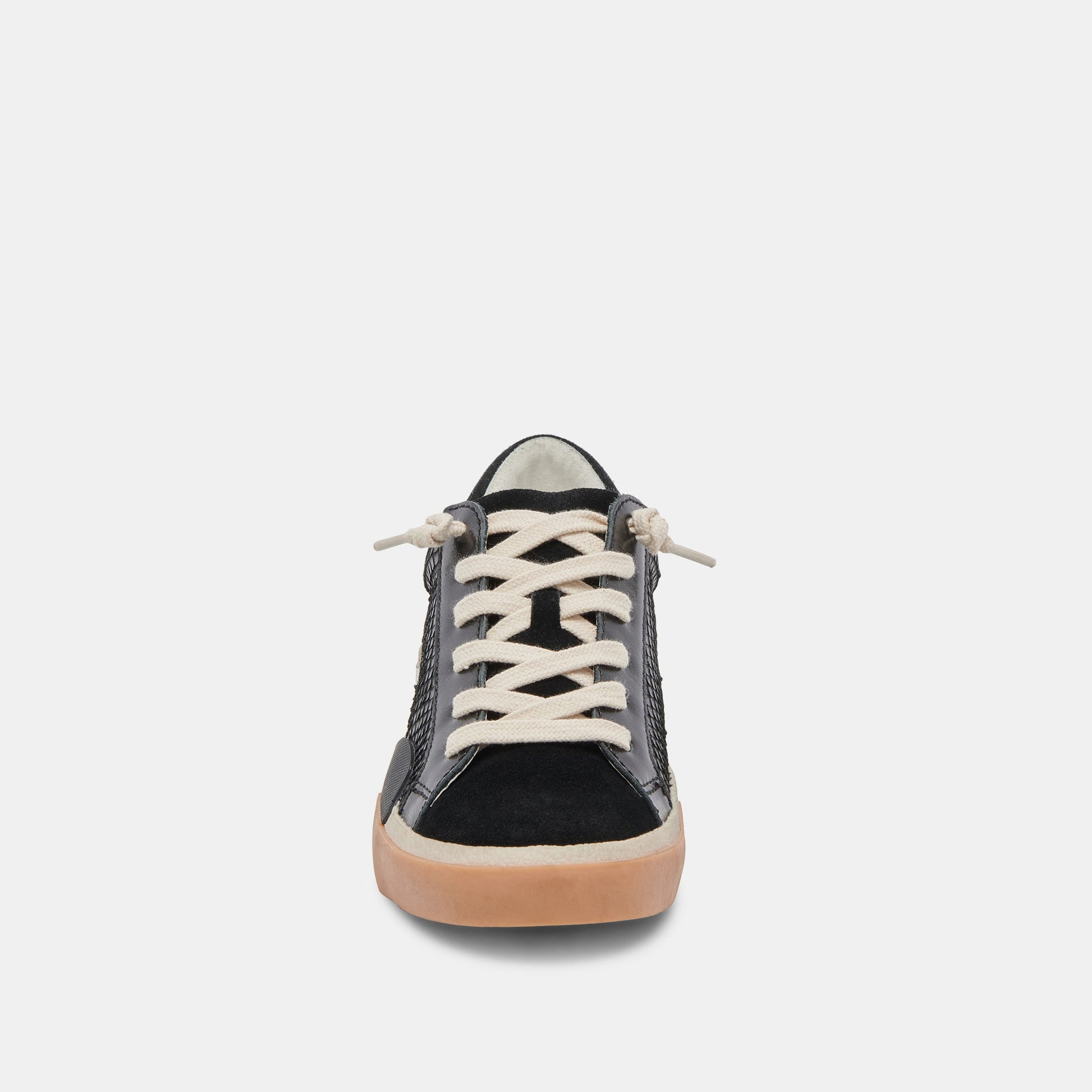 Zina Sneakers Onyx Embossed Leather | Women's Sneakers
 – Dolce Vita Dolce Vita On sale