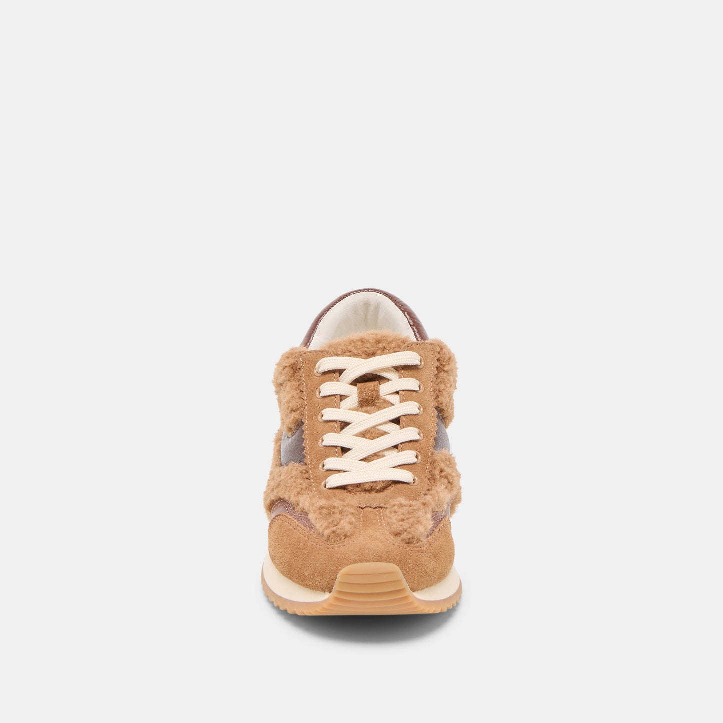 B.NTCD Plush Brown Plush Sneakers Dolce Vita us