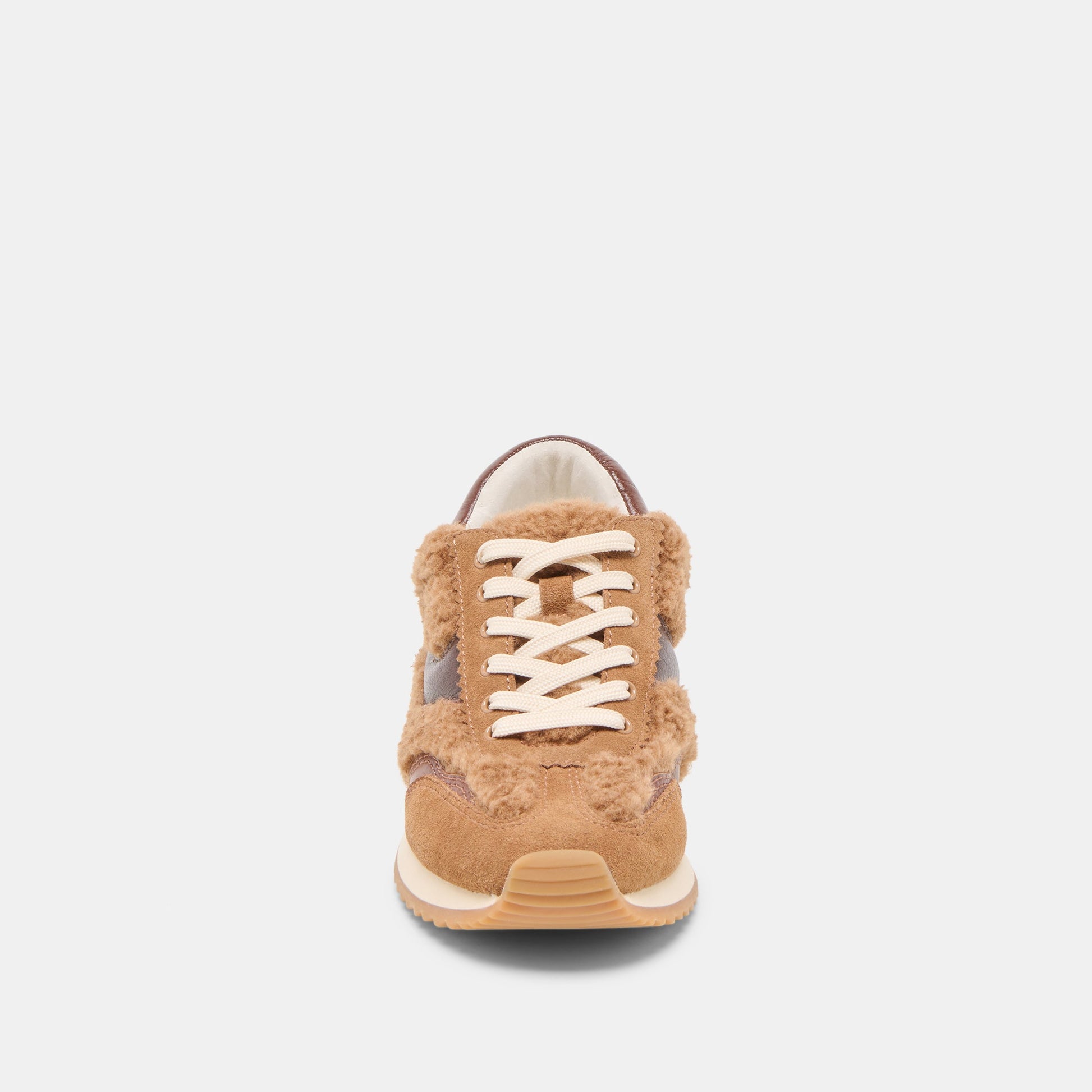 B.NTCD Plush Brown Plush Sneakers Dolce Vita us