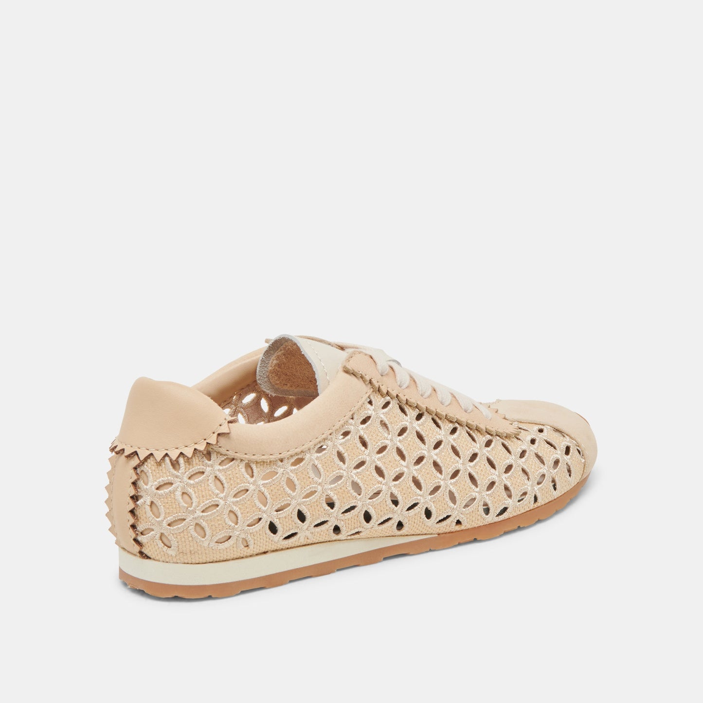 DANIE EYELET PERF SNEAKERS LT NATURAL RAFFIA
 – Dolce Vita Dolce Vita New