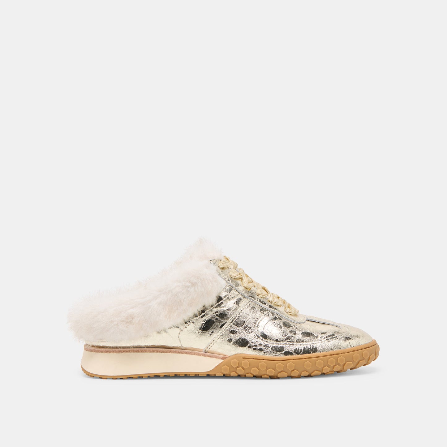 Izzey Plush Platinum Leather Sneakers Dolce Vita Discount