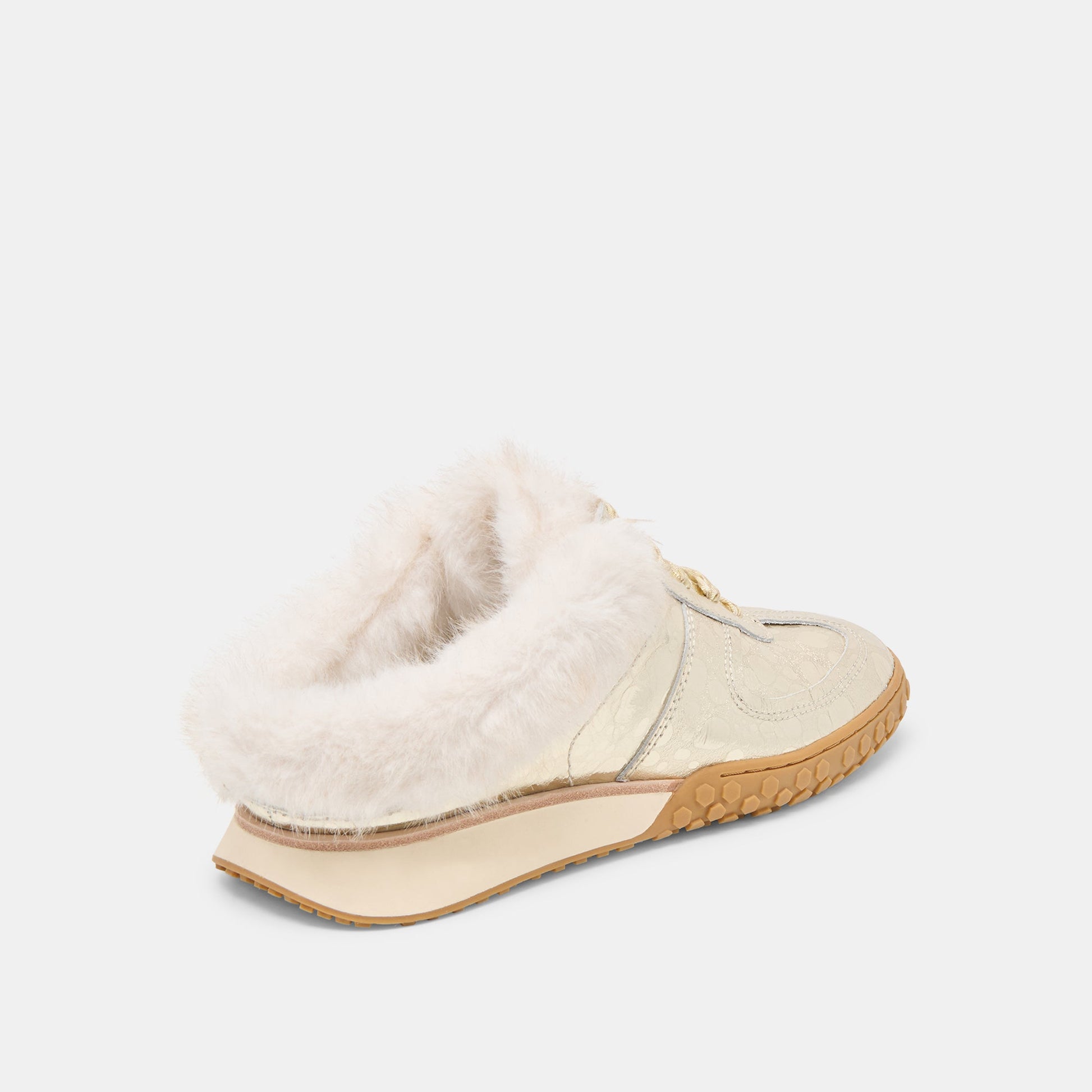 Izzey Plush Platinum Leather Sneakers Dolce Vita Discount