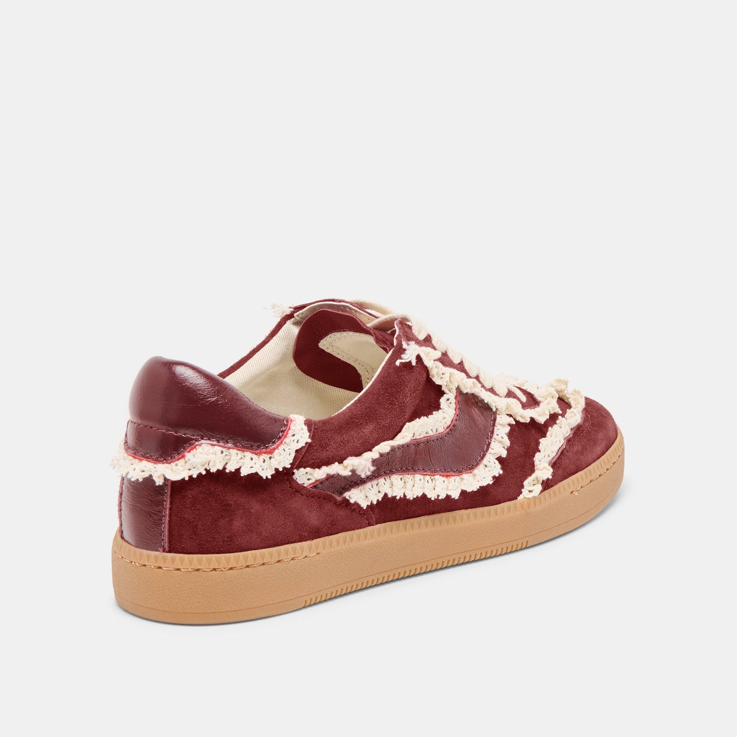 Notice Lace Oxblood Suede Sneakers Dolce Vita Online