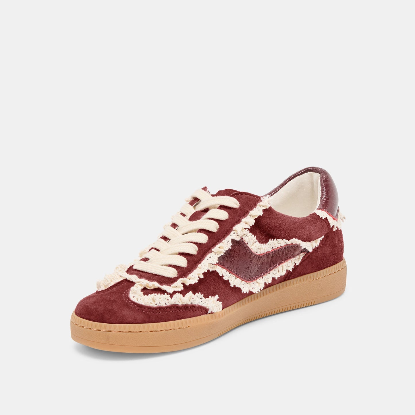 Notice Lace Oxblood Suede Sneakers Dolce Vita Online
