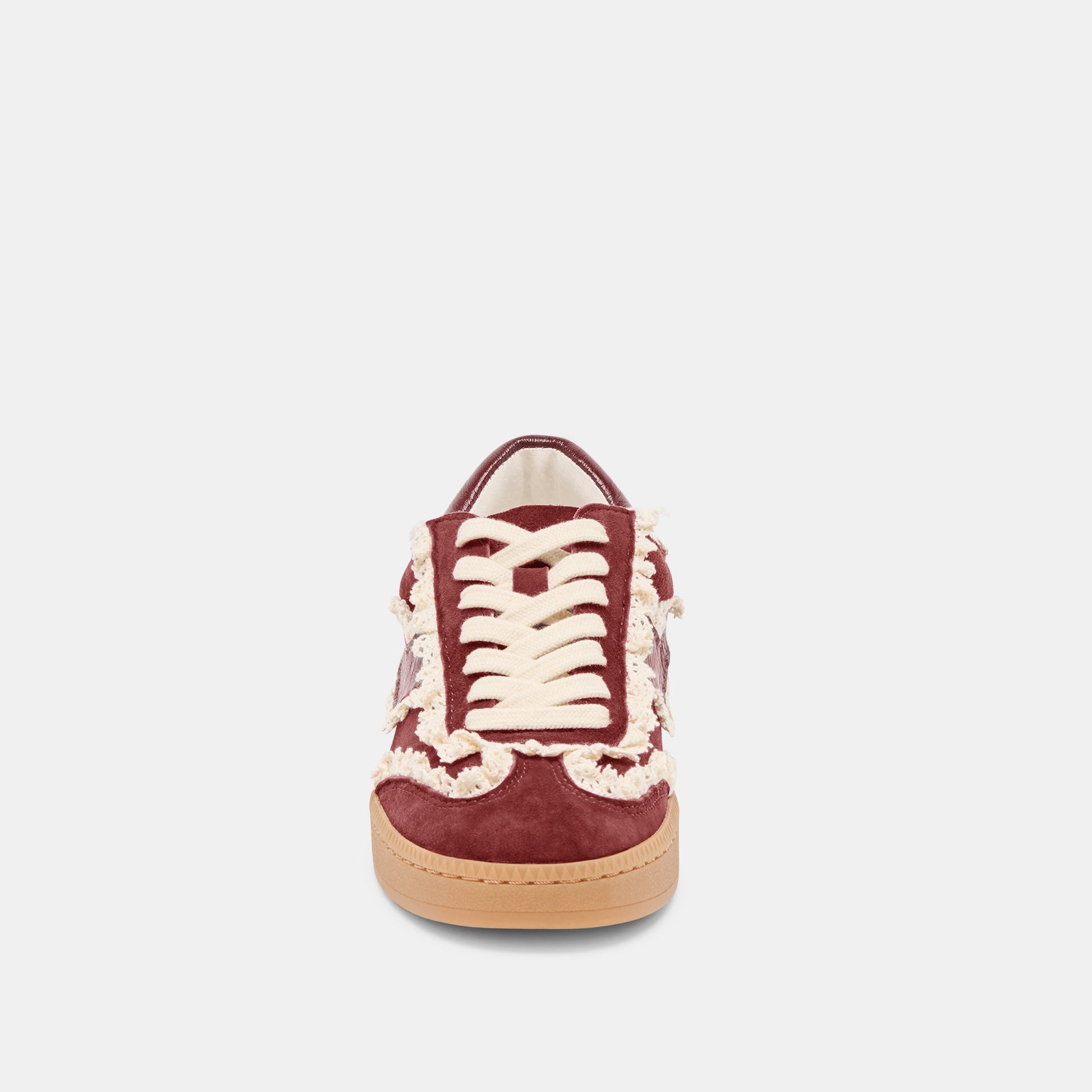 Notice Lace Oxblood Suede Sneakers Dolce Vita Online