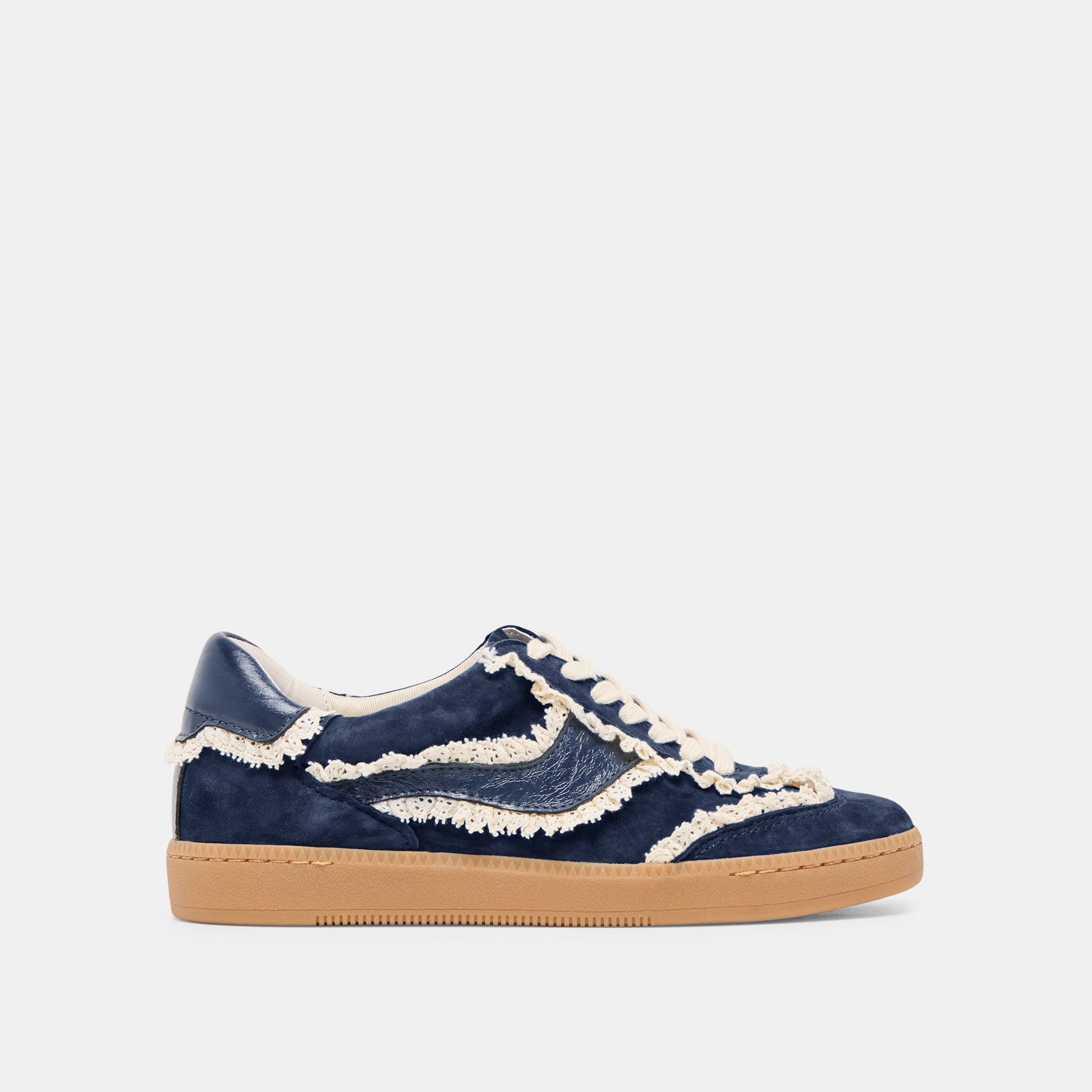 Notice Lace Navy Suede Sneakers Dolce Vita Outlet