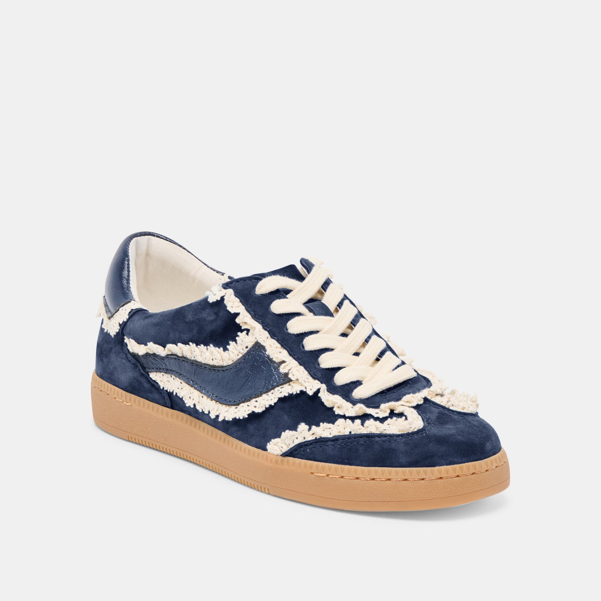 Notice Lace Navy Suede Sneakers Dolce Vita Outlet