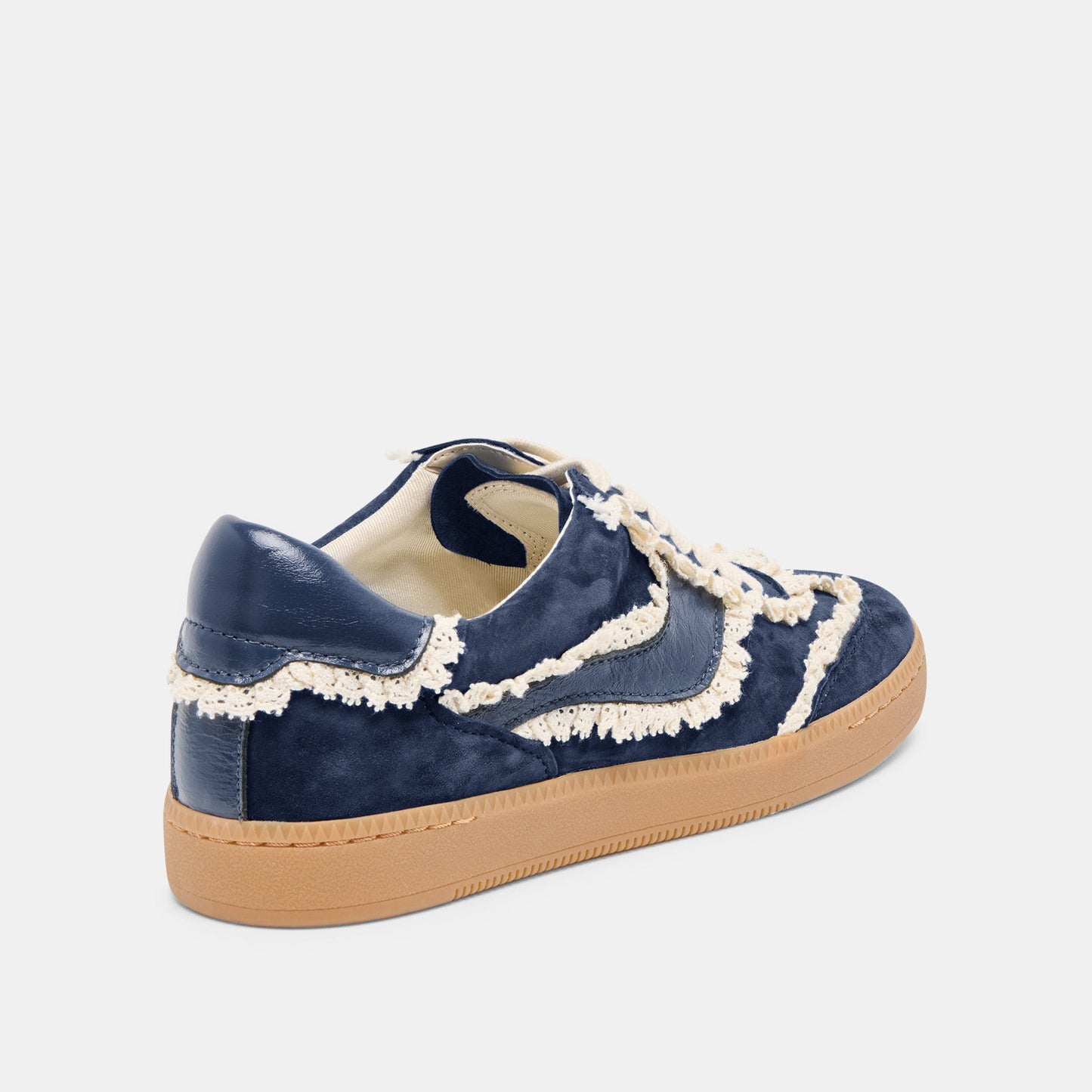 Notice Lace Navy Suede Sneakers Dolce Vita Outlet