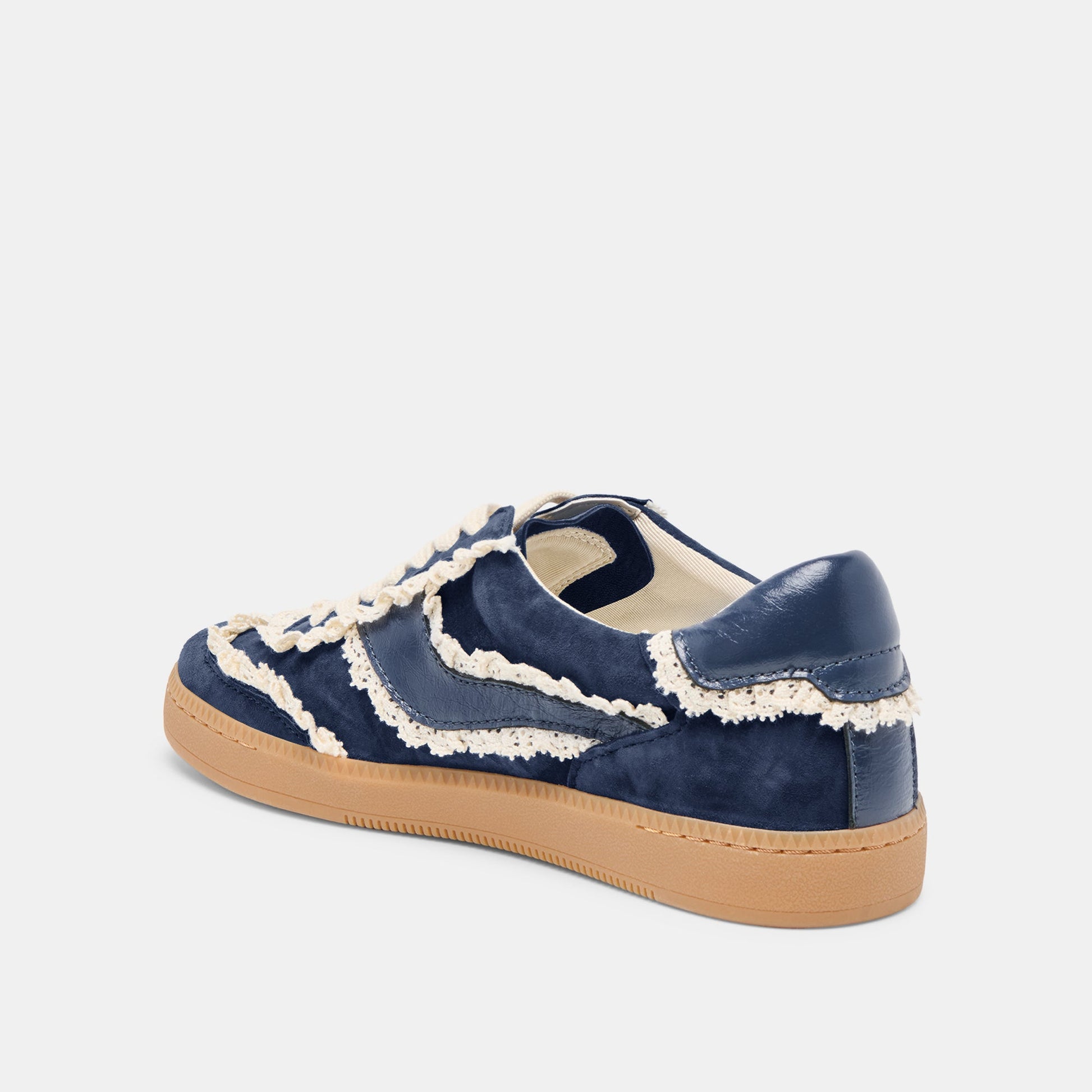 Notice Lace Navy Suede Sneakers Dolce Vita Outlet