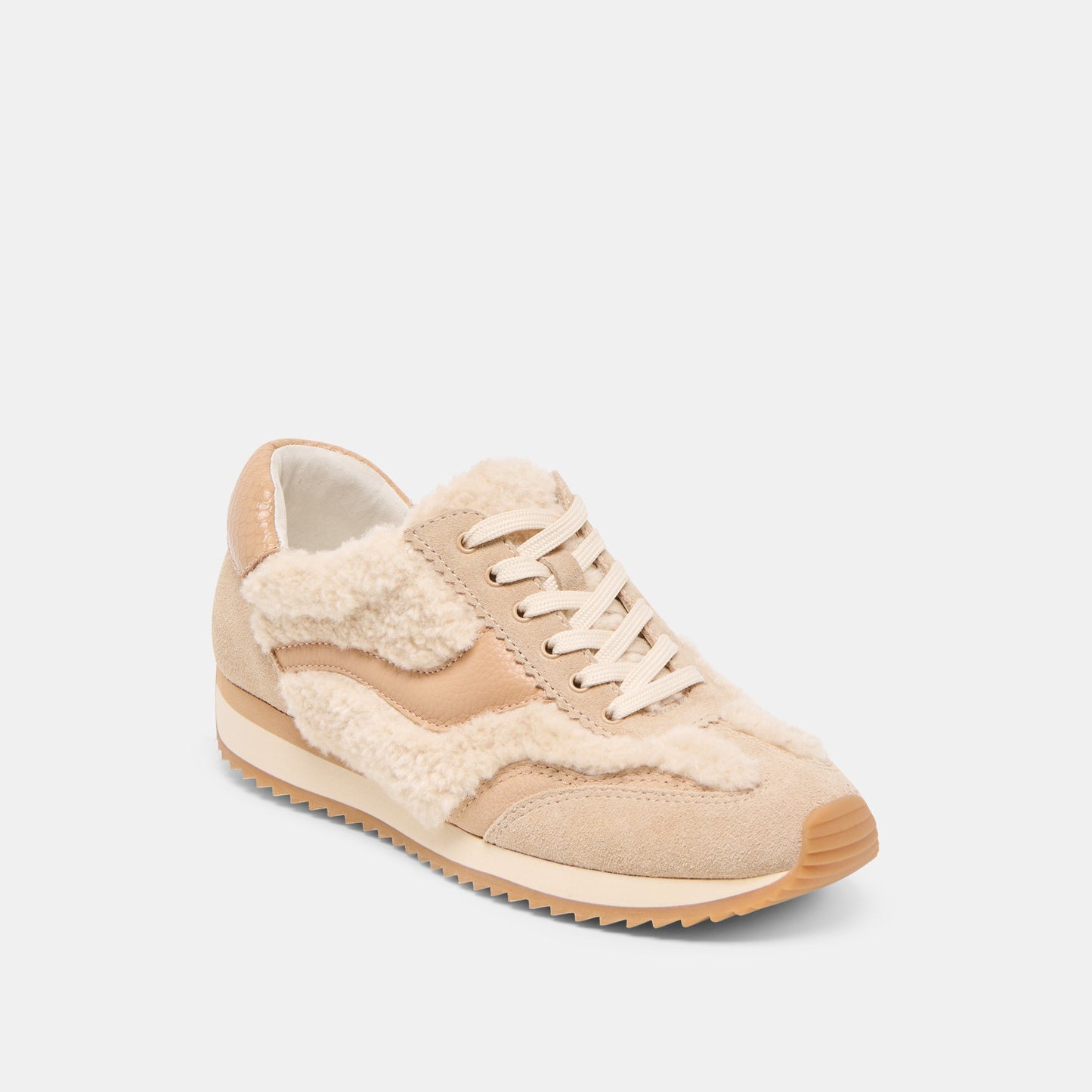 B.NTCD Plush Natural Plush Sneakers Dolce Vita For sale