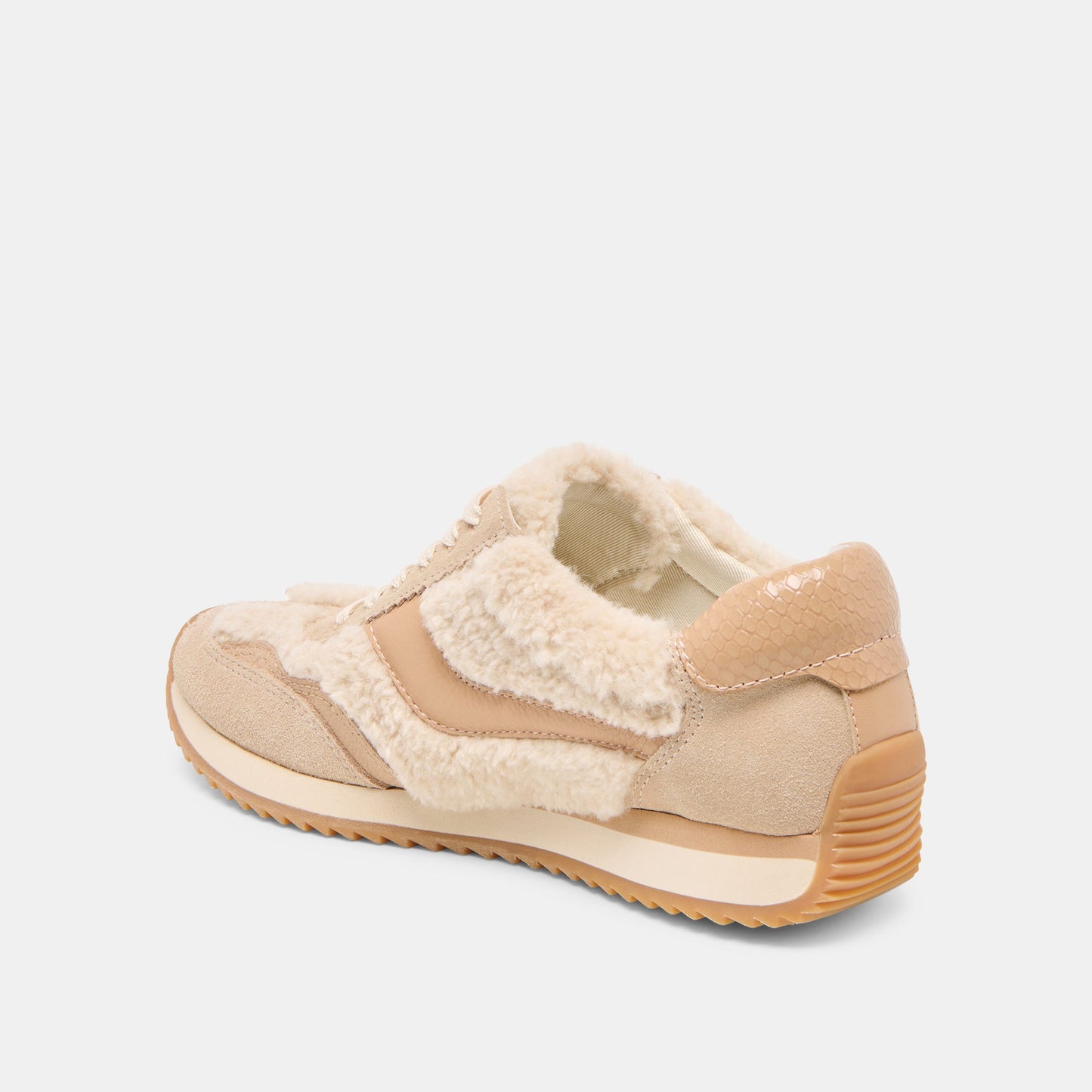 B.NTCD Plush Natural Plush Sneakers Dolce Vita For sale
