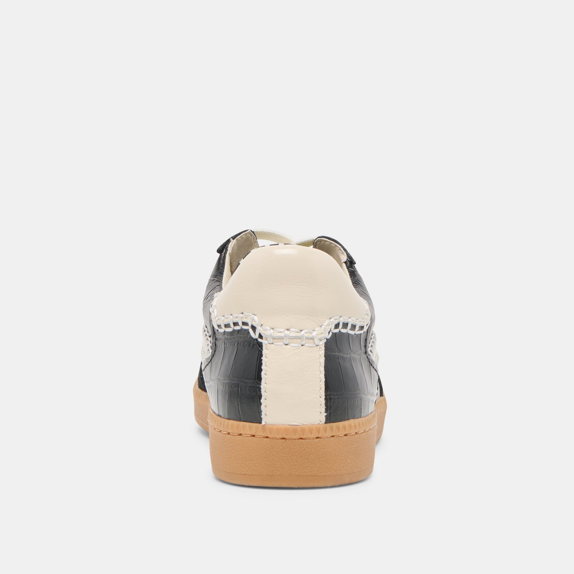 NOTICE STITCH SNEAKERS NOIR CROCO EMBOSSED LEATHER
 – Dolce Vita Dolce Vita Sale