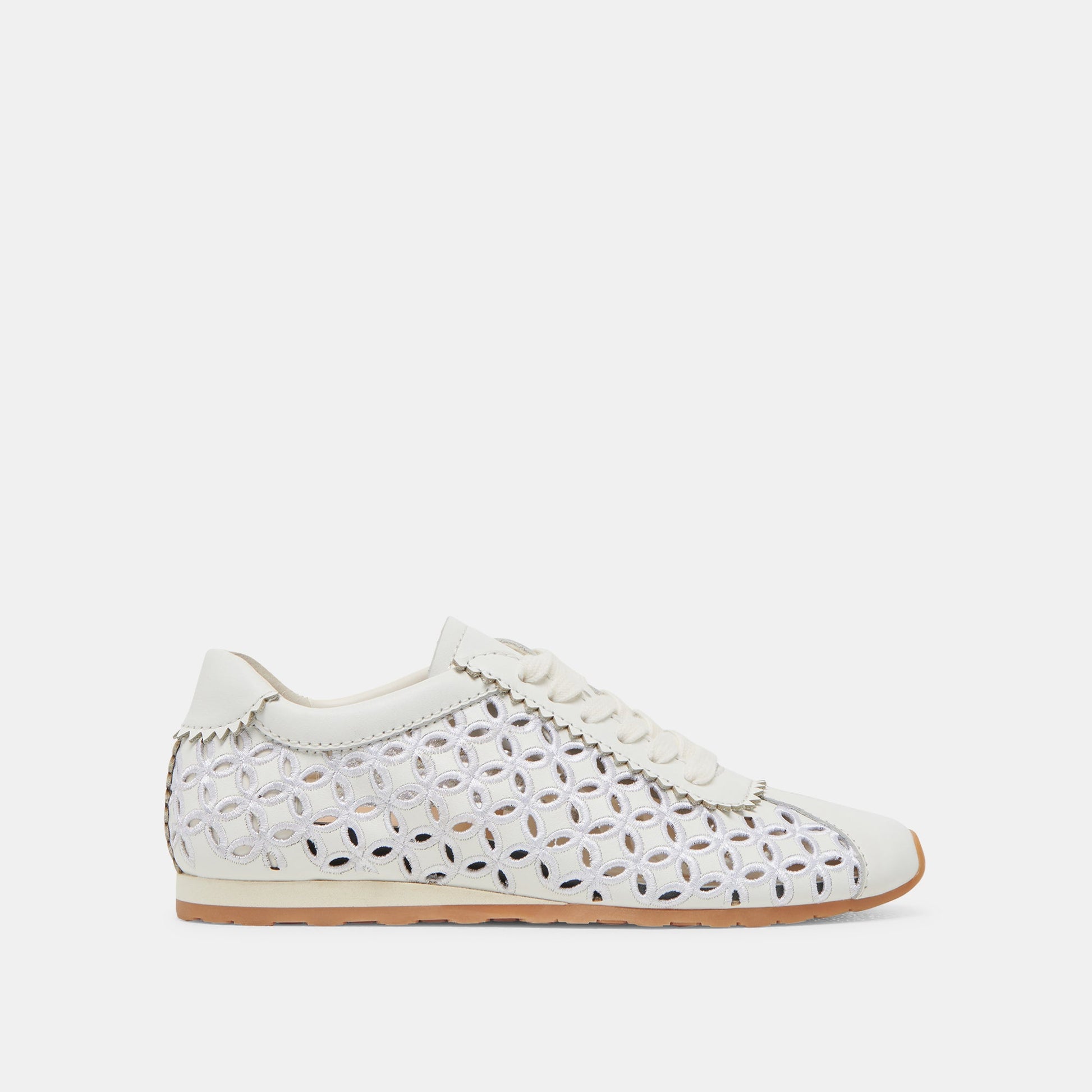 DANIE EYELET PERF SNEAKERS TRUE WHITE LEATHER
 – Dolce Vita Dolce Vita Outlet