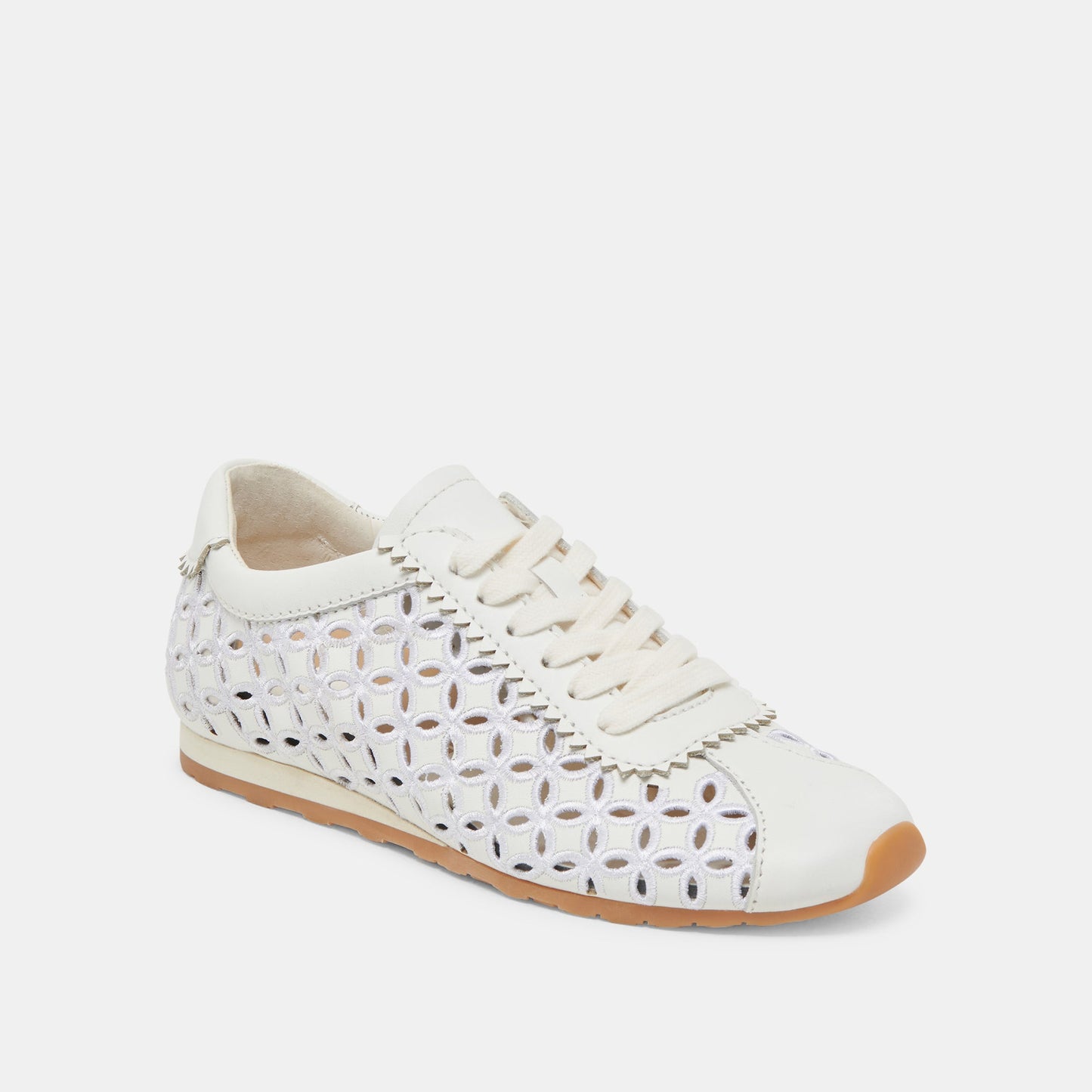 DANIE EYELET PERF SNEAKERS TRUE WHITE LEATHER
 – Dolce Vita Dolce Vita Outlet