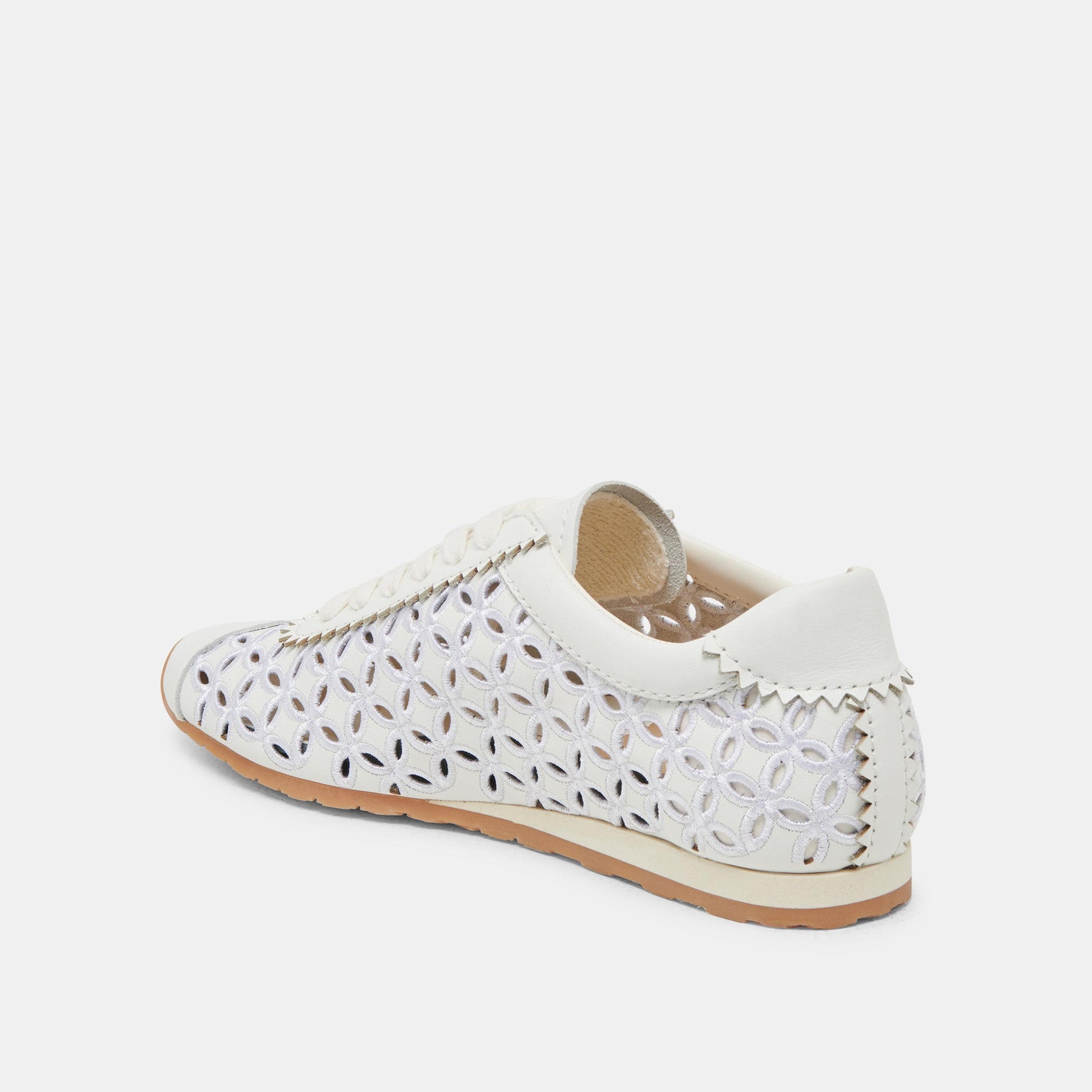 DANIE EYELET PERF SNEAKERS TRUE WHITE LEATHER
 – Dolce Vita Dolce Vita Outlet