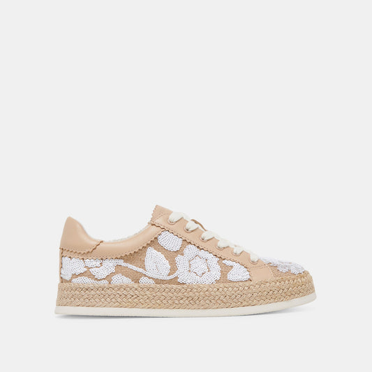 AZALIA SNEAKERS NATURAL MULTI FLORAL SEQUIN
 – Dolce Vita Dolce Vita On sale