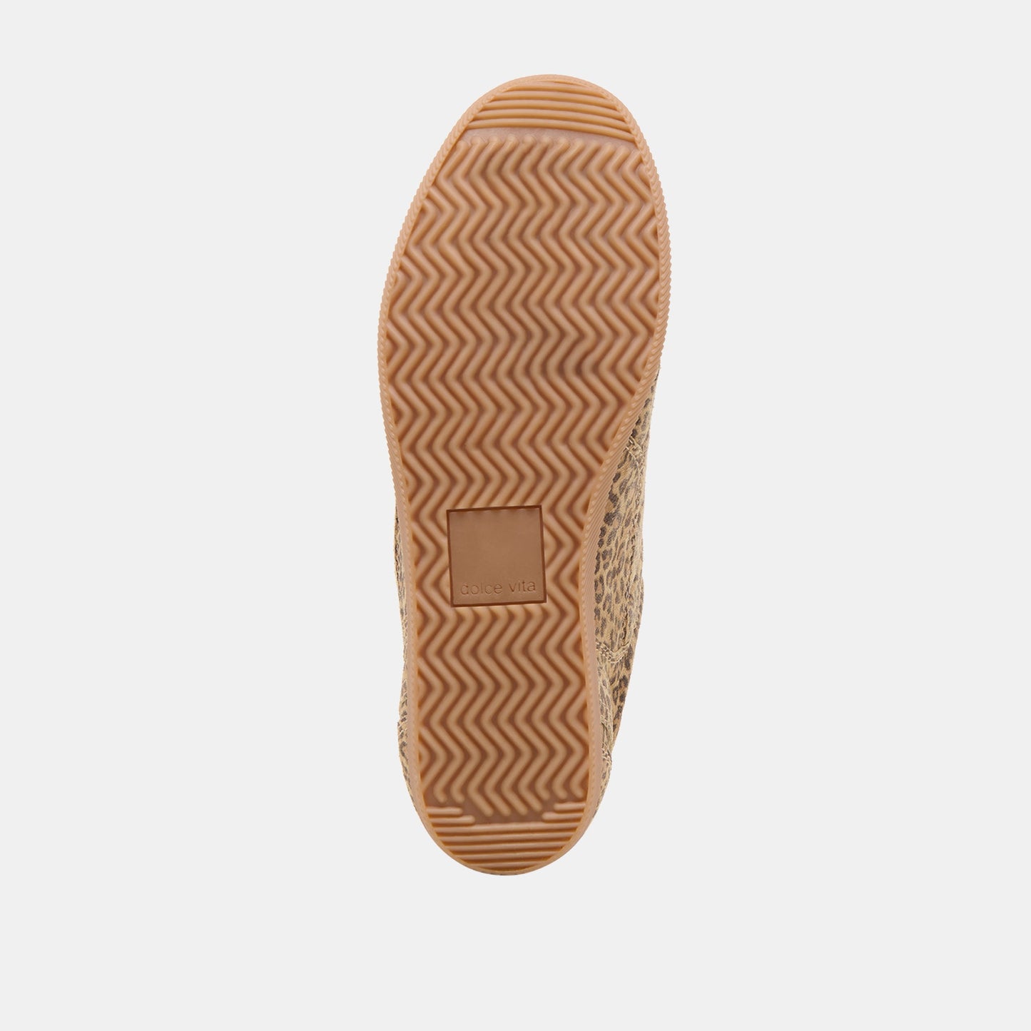 Laini Tan Leopard Printed Suede Sneakers Dolce Vita For sale