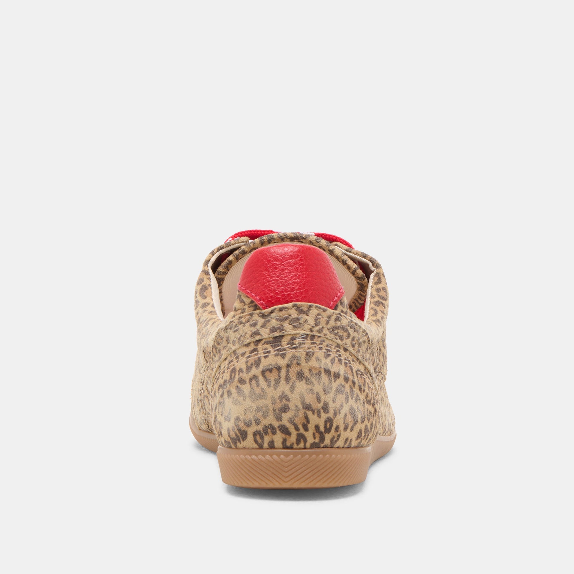 Laini Tan Leopard Printed Suede Sneakers Dolce Vita For sale