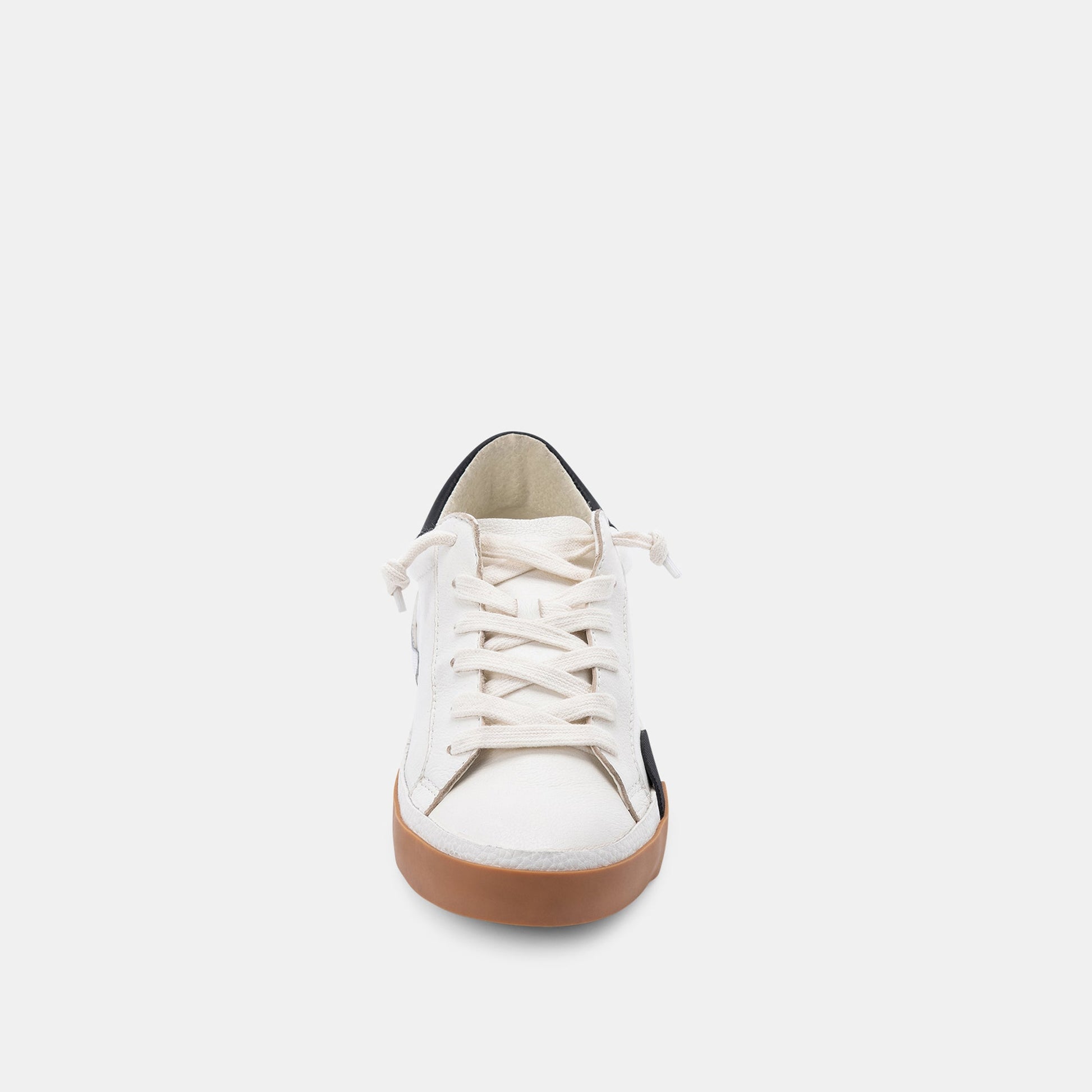 ZINA SNEAKERS WHITE BLACK LEATHER
 – Dolce Vita Dolce Vita New