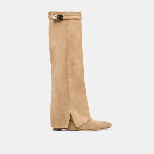 Aggy Sand Suede Boots Dolce Vita Online