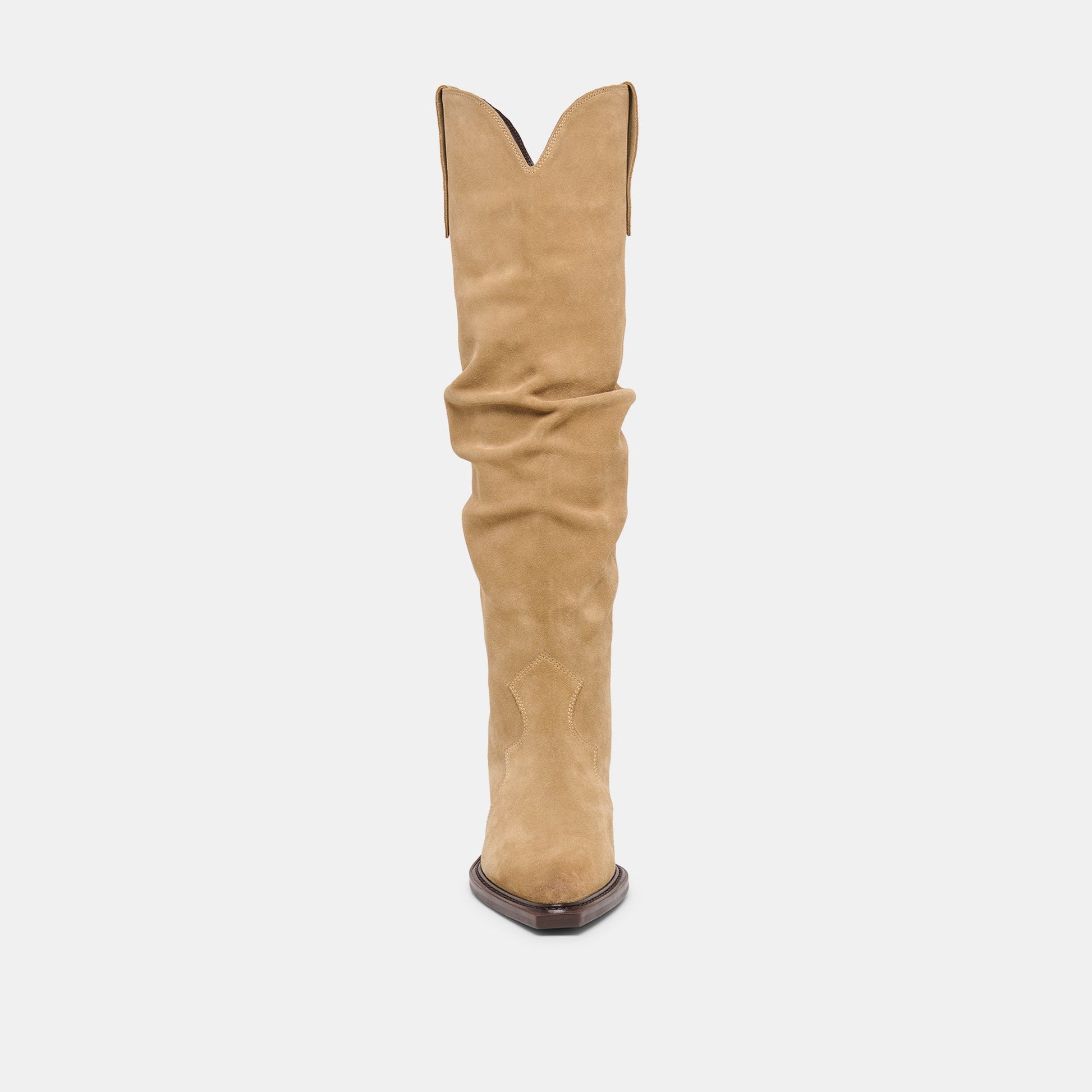 Buckly Camel Suede Boots Dolce Vita Sale