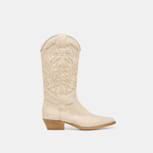 Tanner Bone Fabric Boots Dolce Vita On sale