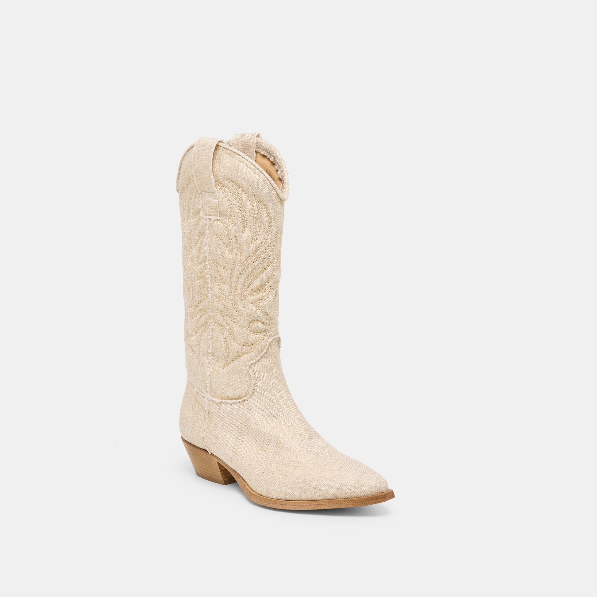 Tanner Bone Fabric Boots Dolce Vita On sale