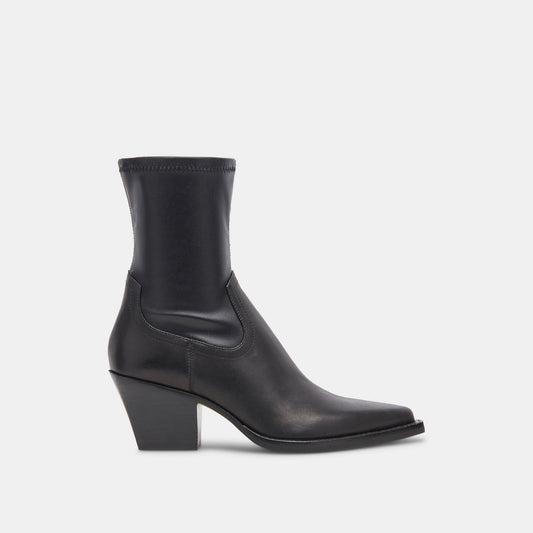 Rutger Boots Black Leather | Women's Black Leather Mid-Ankle Boots
 – Dolce Vita Dolce Vita For sale