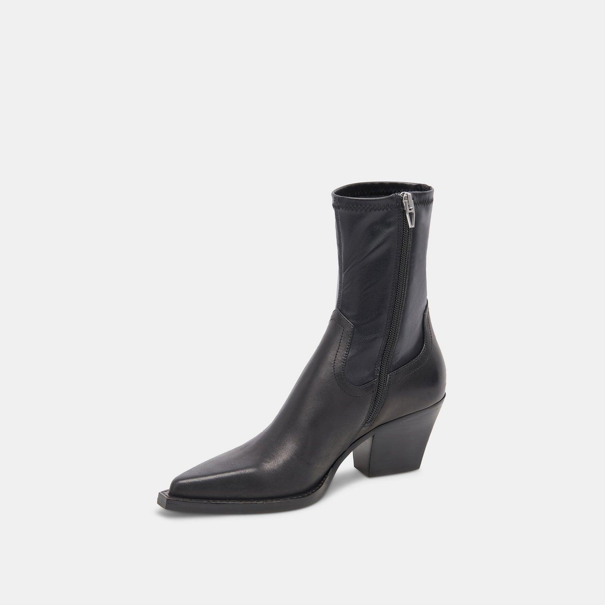 Rutger Boots Black Leather | Women's Black Leather Mid-Ankle Boots
 – Dolce Vita Dolce Vita For sale