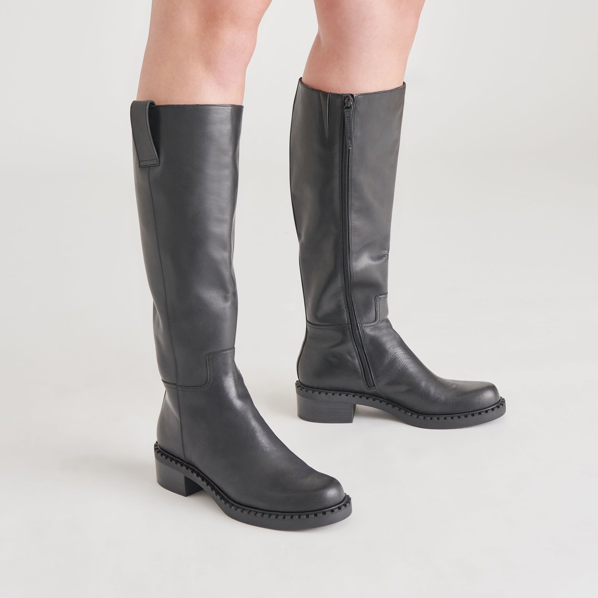 Glory H2O Waterproof Black Leather Boots Dolce Vita Discount
