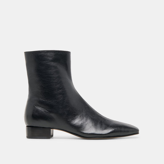 Tarine Black Leather Booties Dolce Vita Online