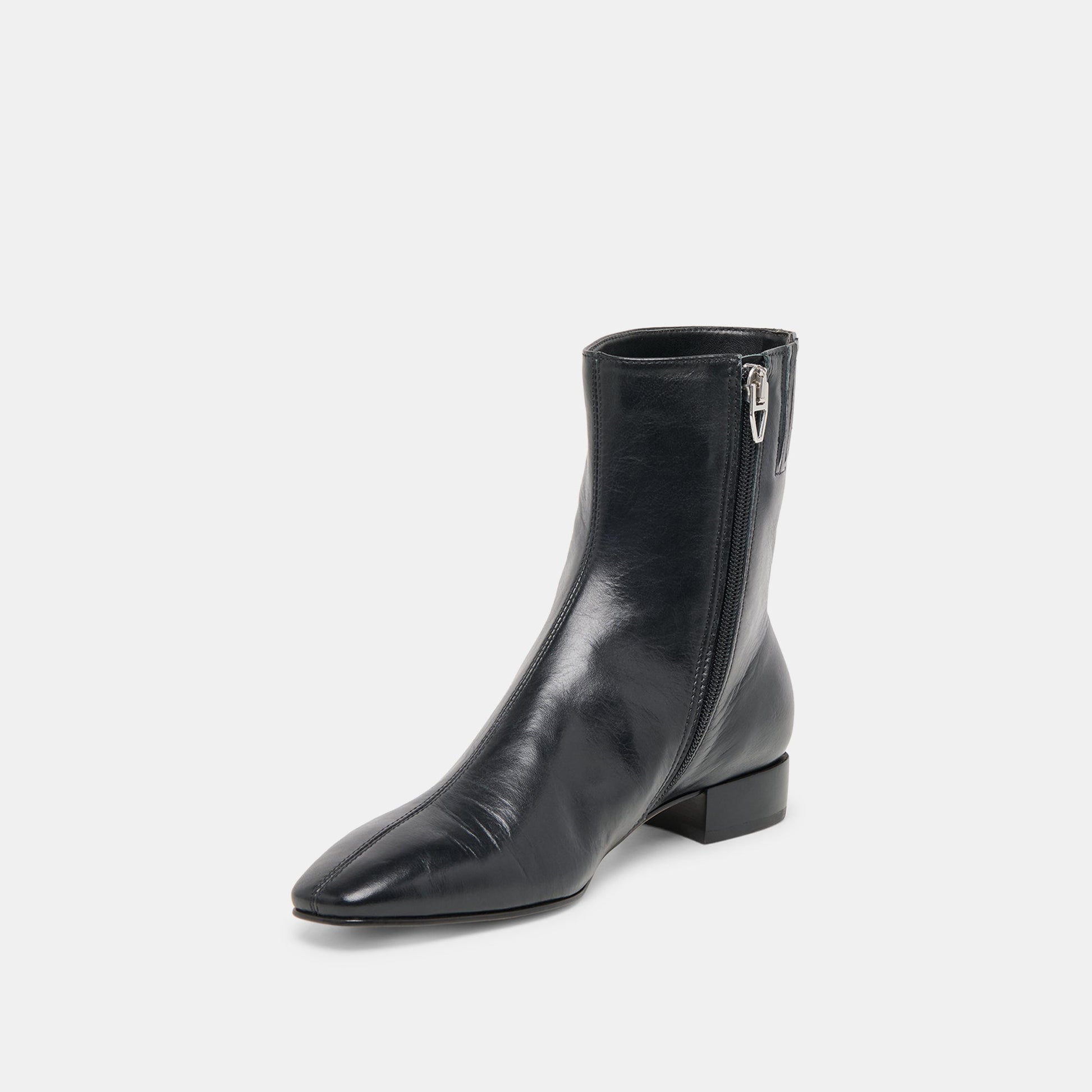 Tarine Black Leather Booties Dolce Vita Online