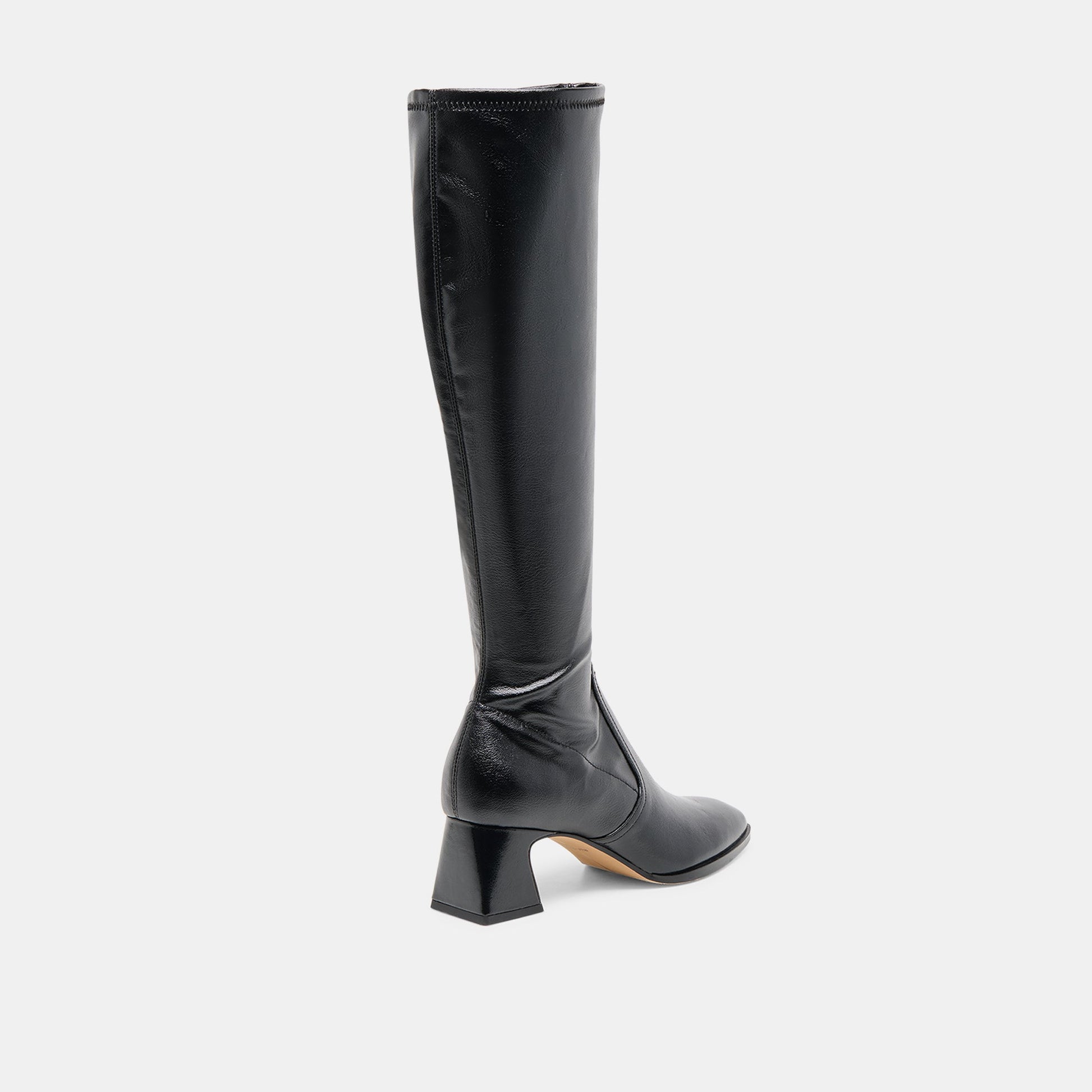Alivia Black Leather Boots Dolce Vita New