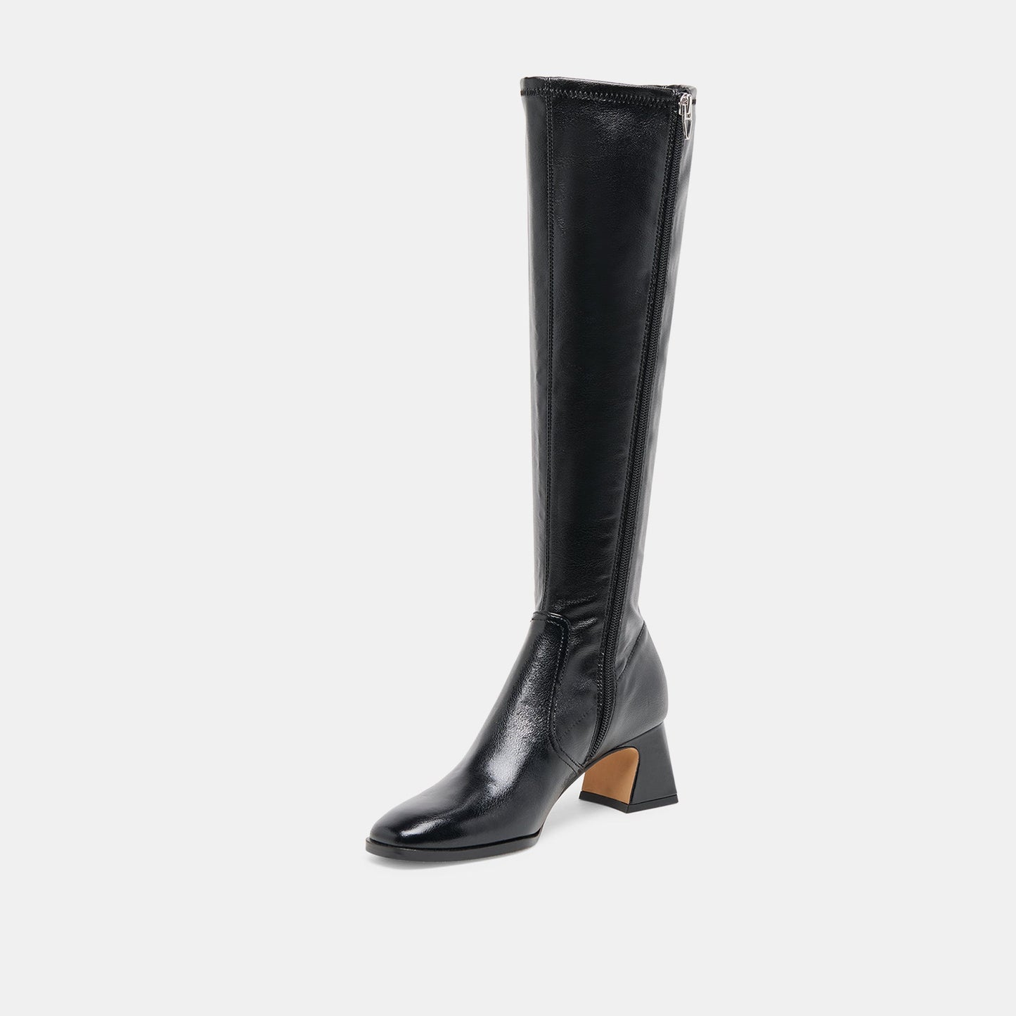 Alivia Black Leather Boots Dolce Vita New