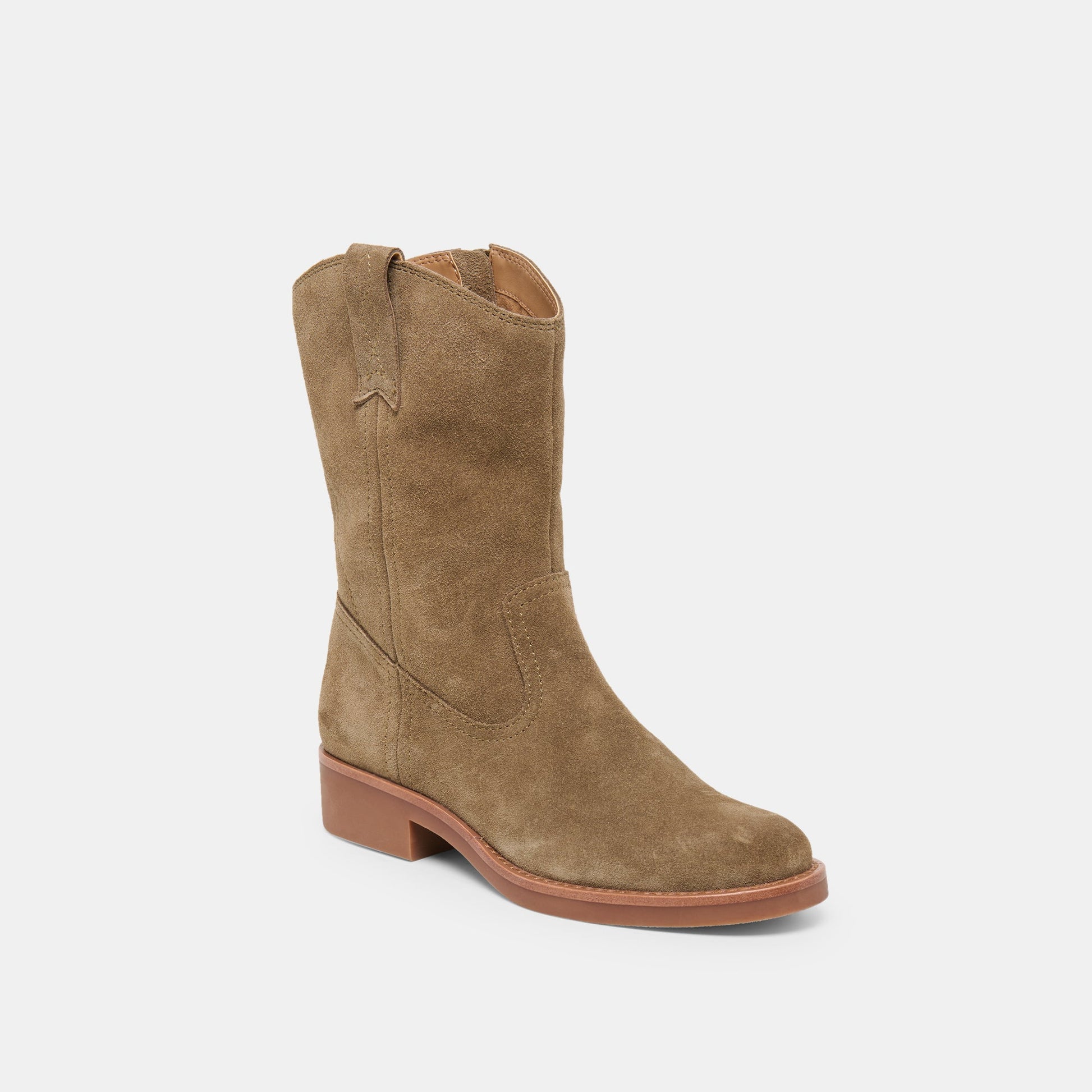 Haline H2O Olive Suede Waterproof Boots Dolce Vita Discount