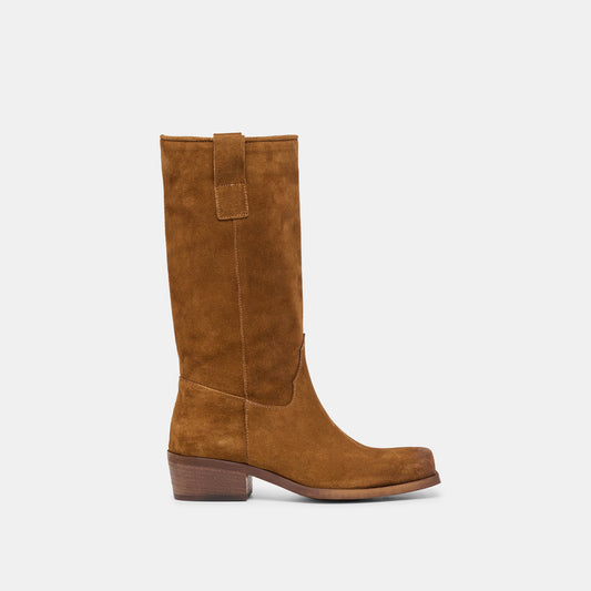 Romie Brown Suede Boots Dolce Vita Outlet