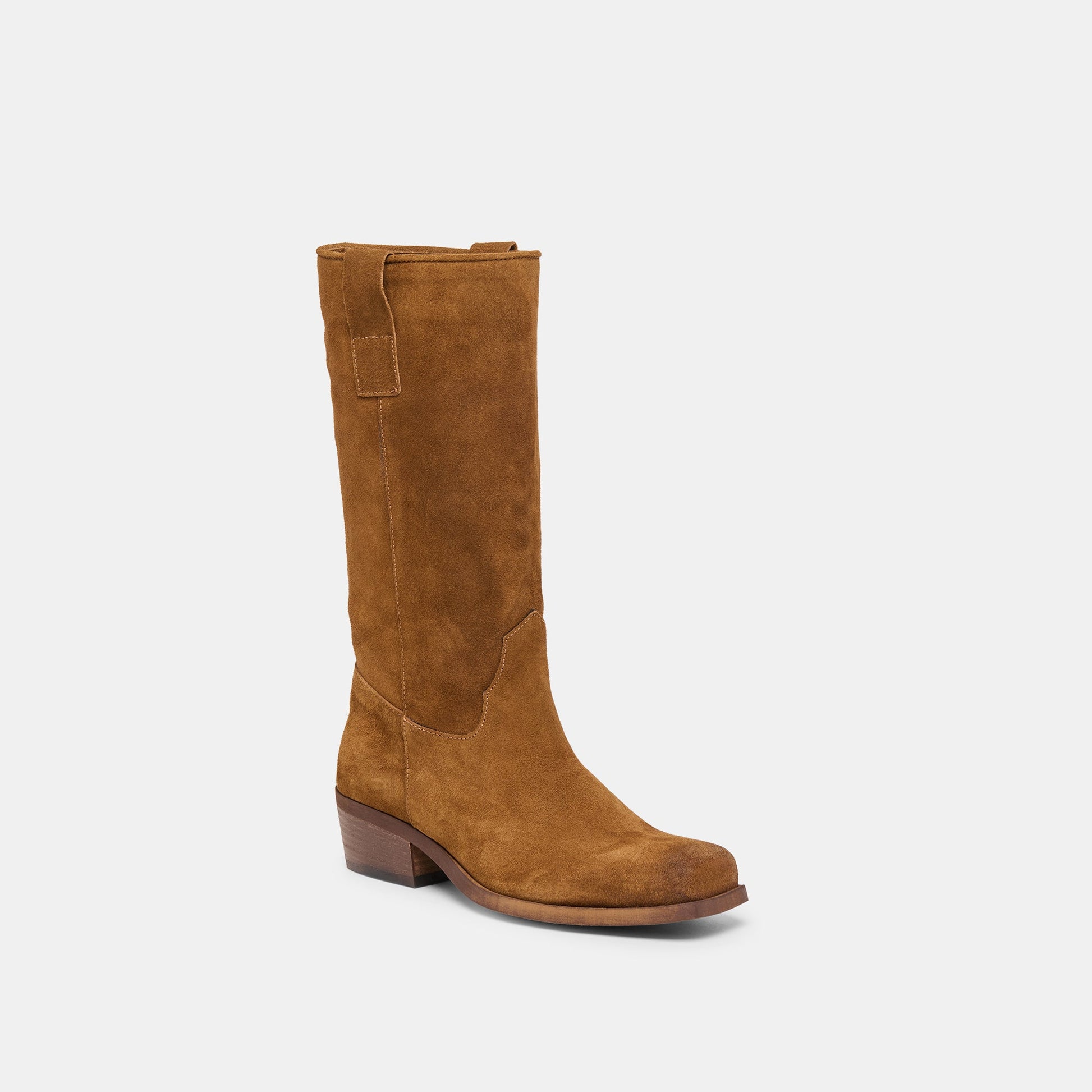 Romie Brown Suede Boots Dolce Vita Outlet