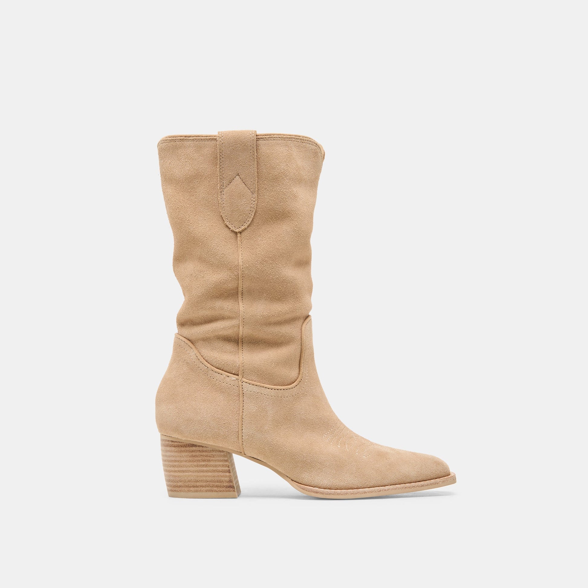 Vergil Camel Suede Boots Dolce Vita On sale